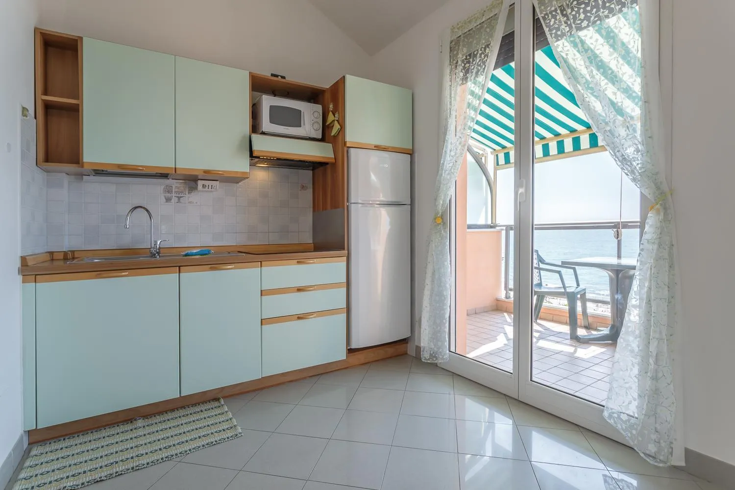 Kitchen or kitchenette in Residence Villa Alda