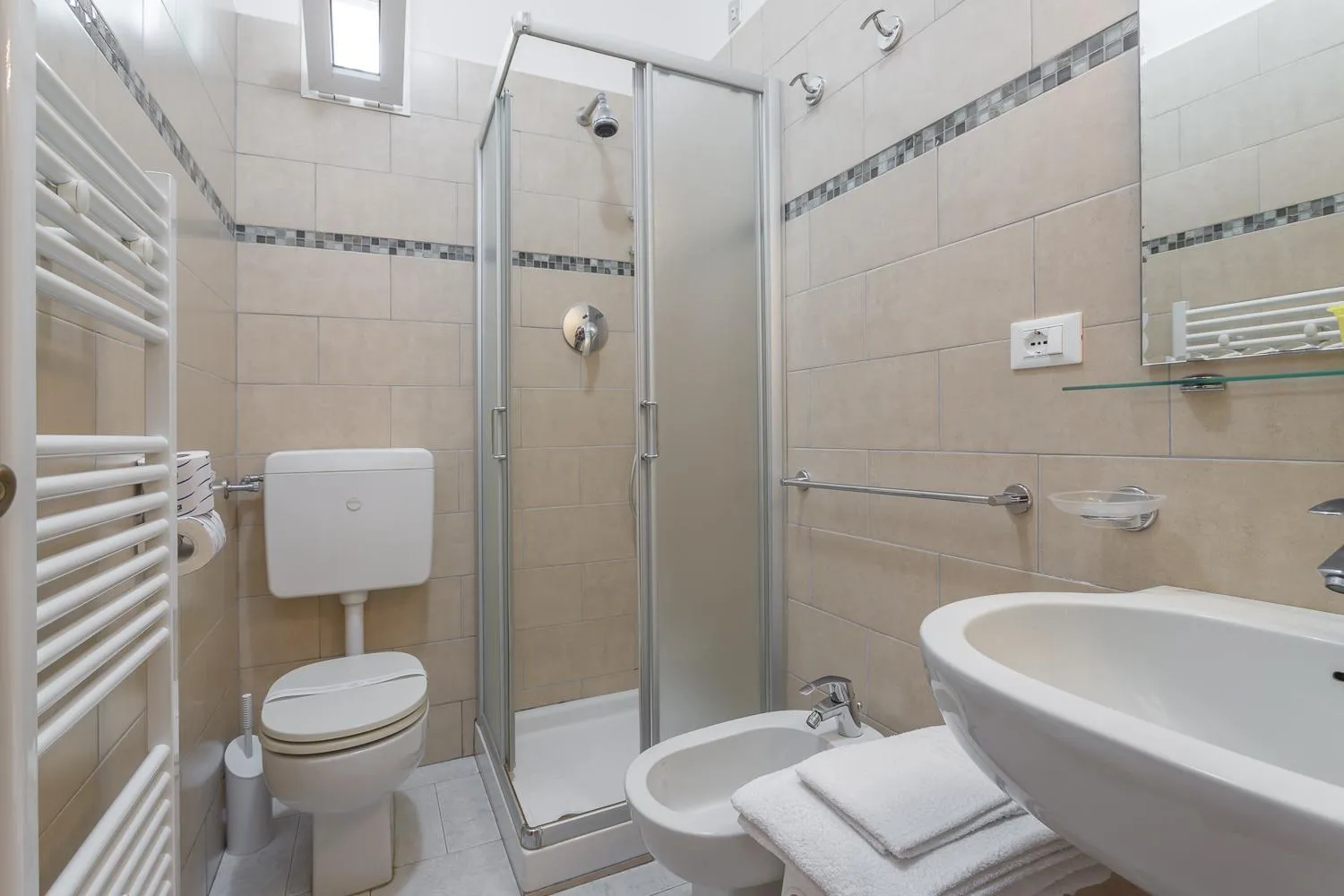 Shower in Residence Villa Alda