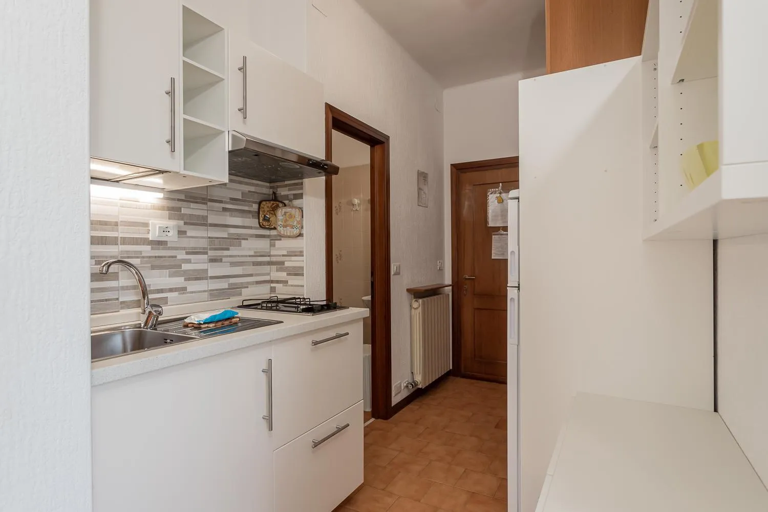 Kitchen or kitchenette in Residence Villa Alda