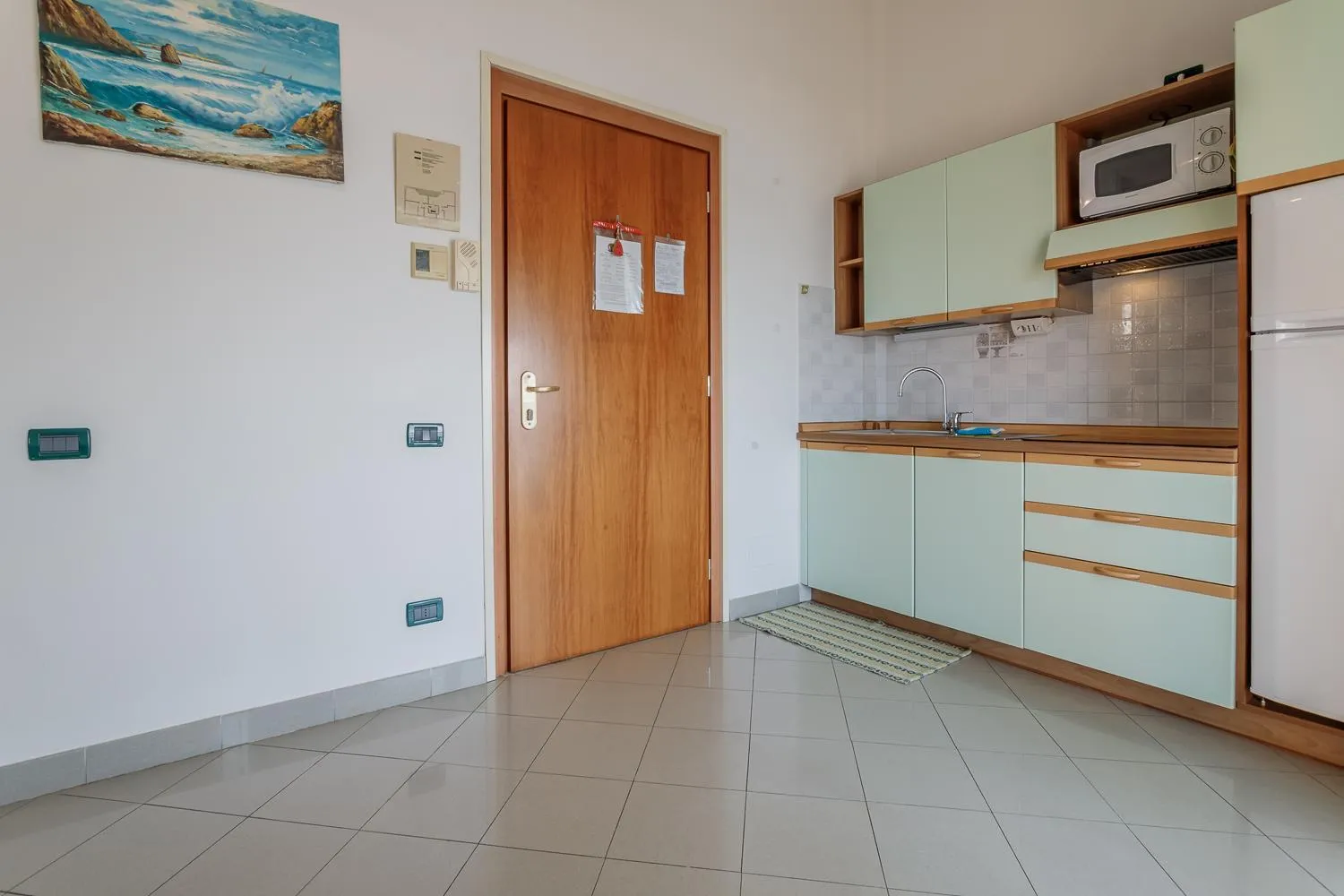 Kitchen or kitchenette in Residence Villa Alda