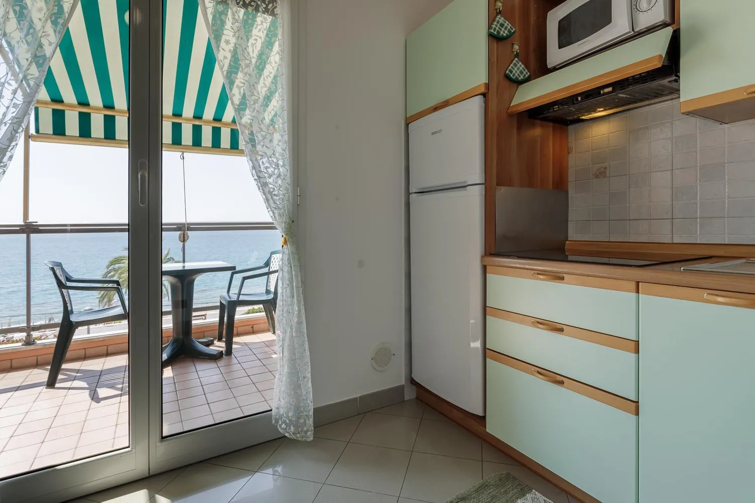 Kitchen or kitchenette in Residence Villa Alda
