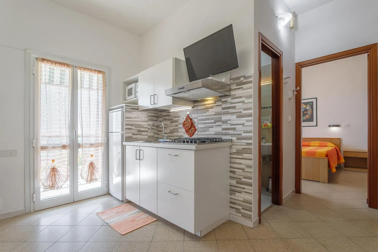 TV and multimedia in Residence Villa Alda