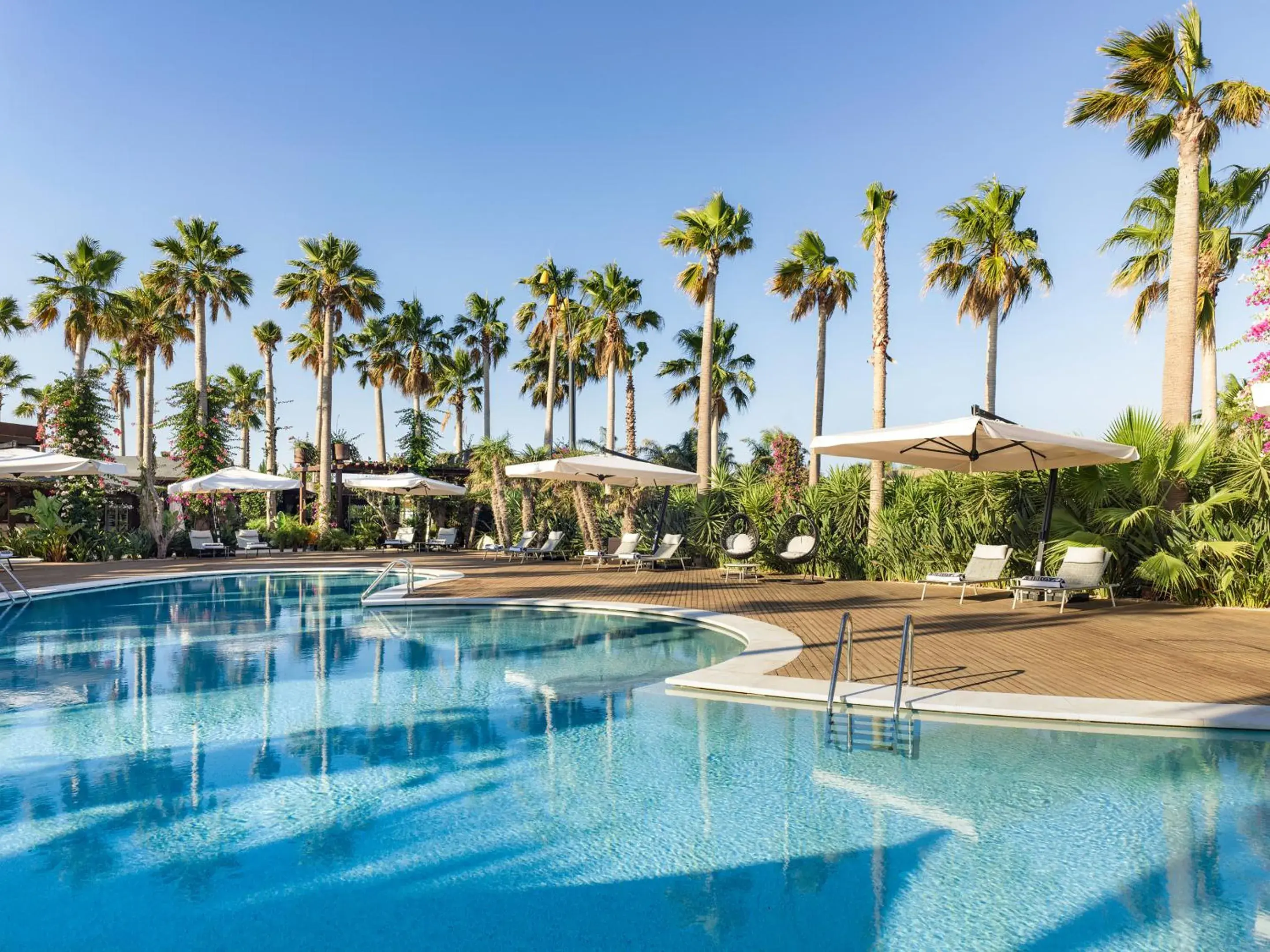 Swimming pool in Biblos Resort Alaçatı Swimming pool in Biblos Resort Alaçatı