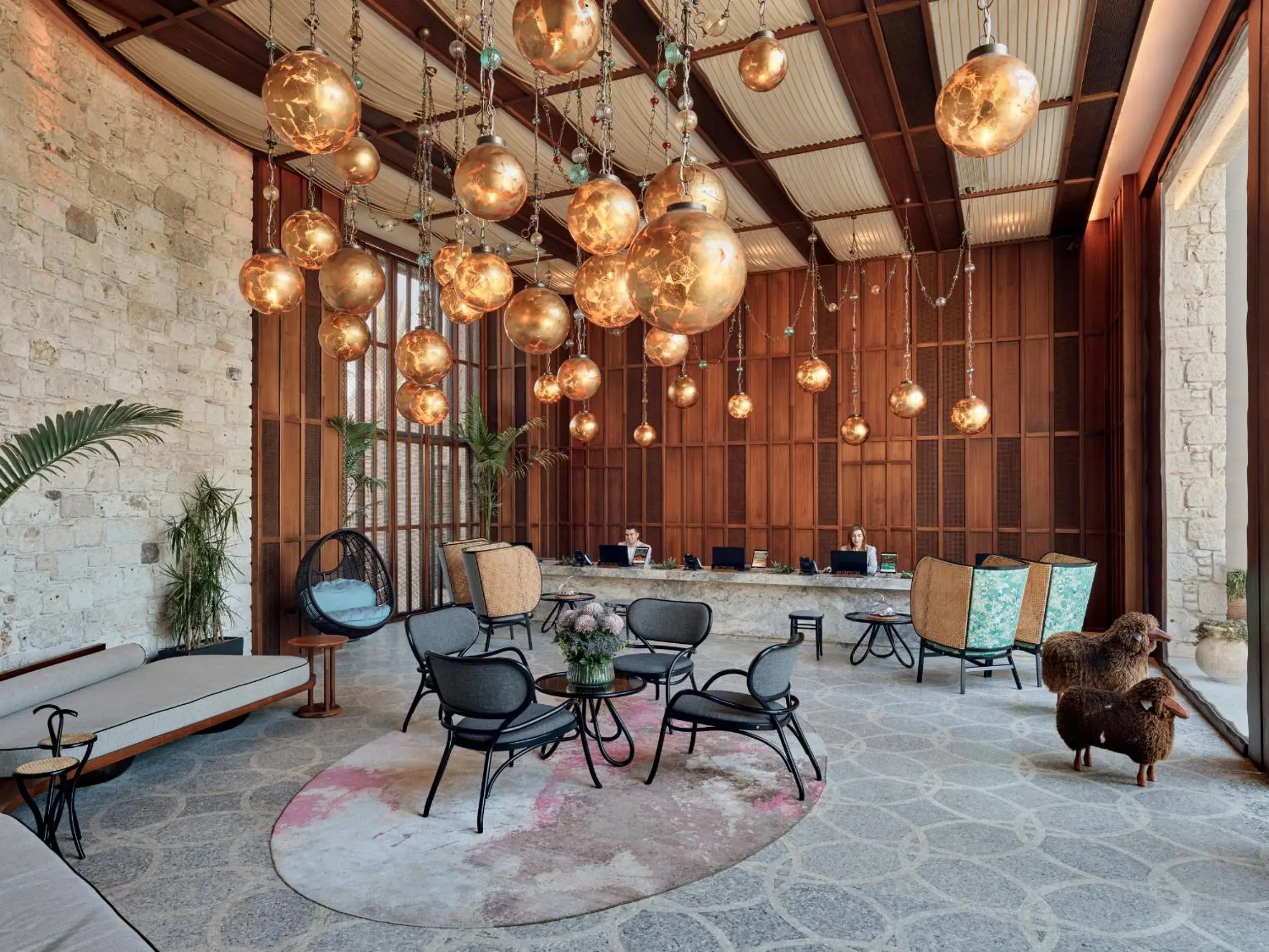 Lobby or reception in Biblos Resort Alaçatı Lobby or reception in Biblos Resort Alaçatı