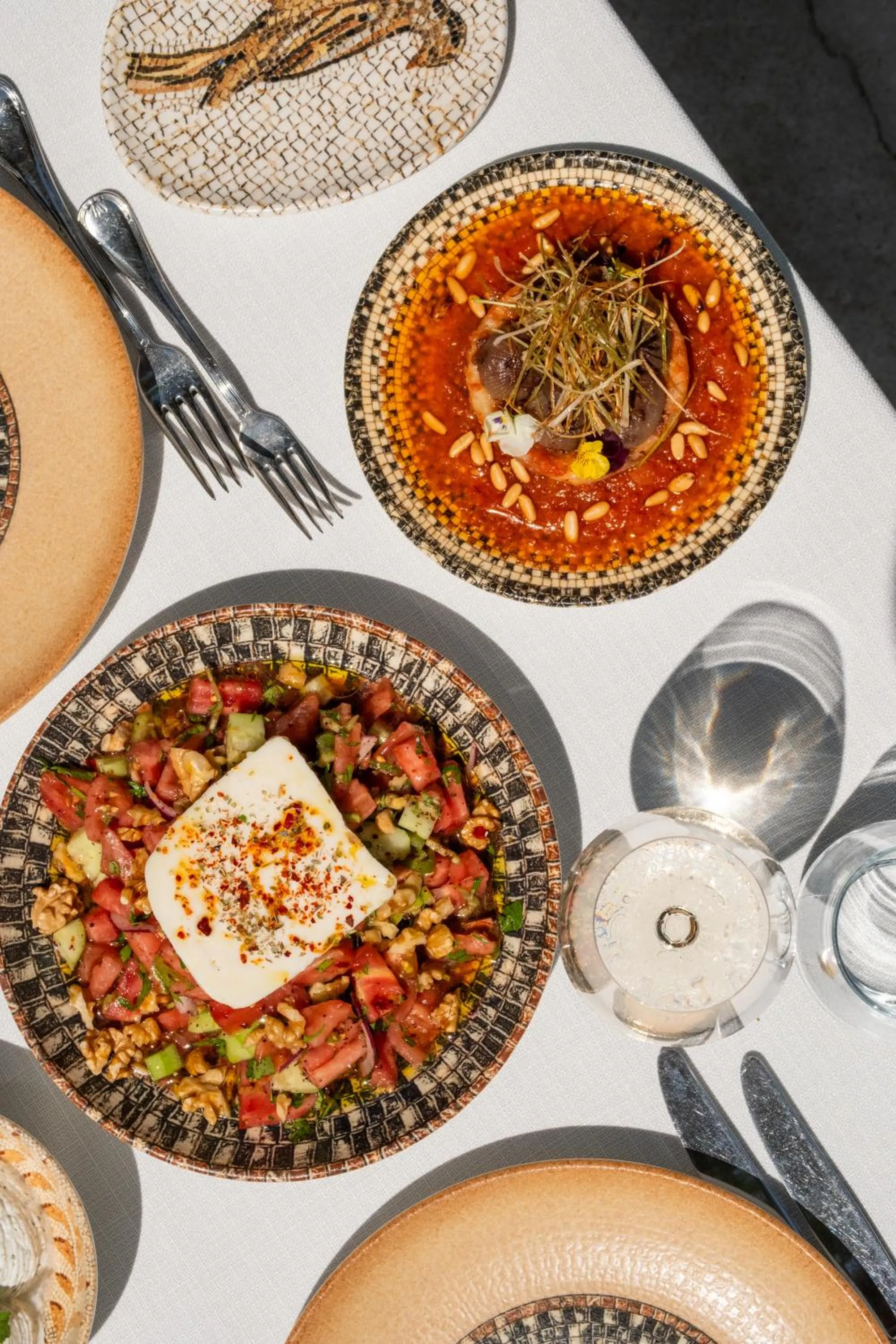 Food and drinks in Biblos Resort Alaçatı