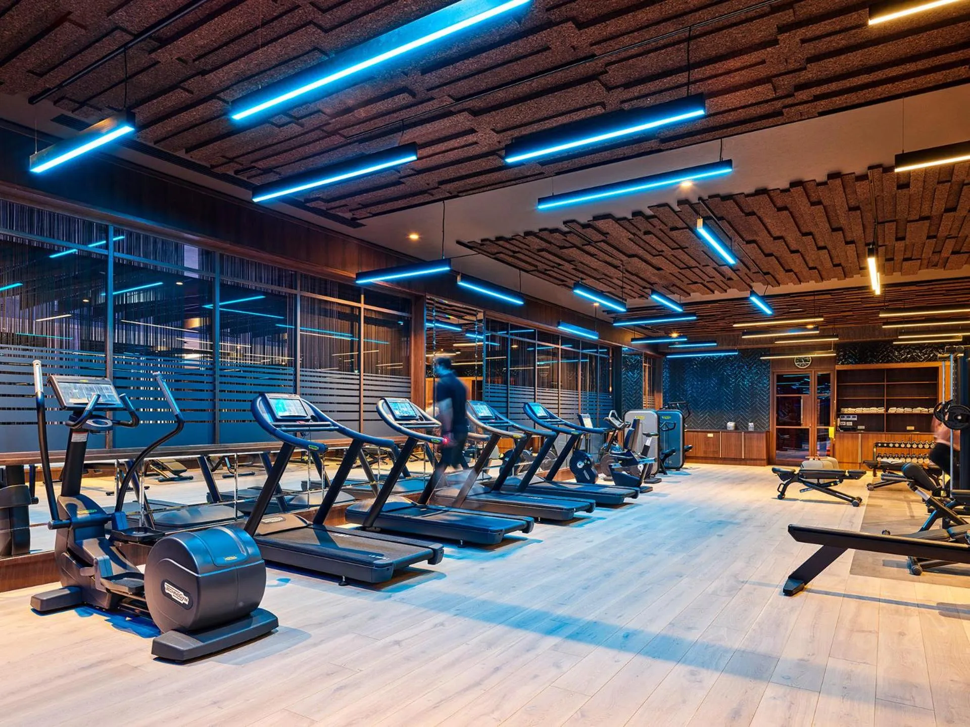 Fitness centre/facilities in Biblos Resort Alaçatı