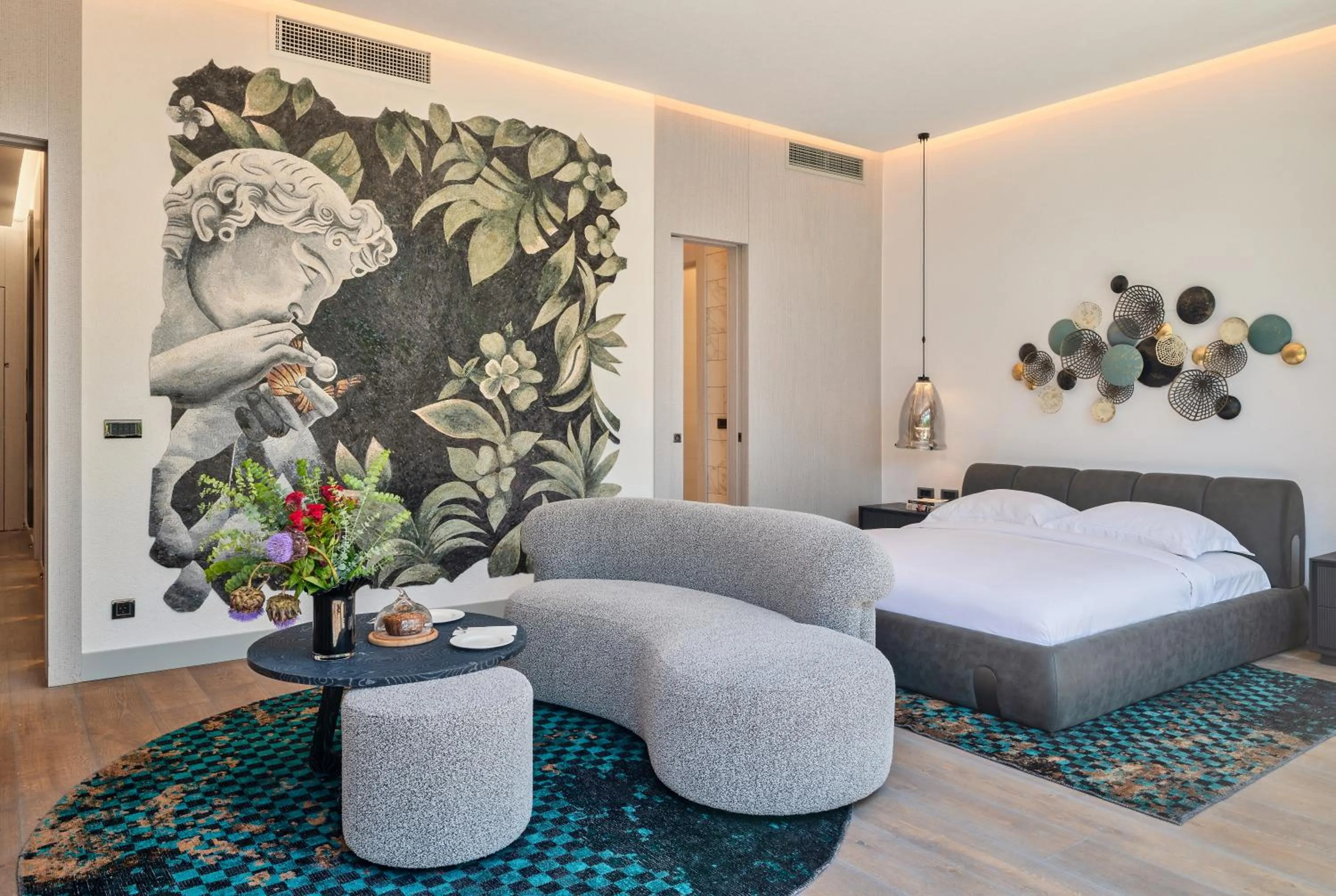 Bedroom, Bed in Biblos Resort Alaçatı