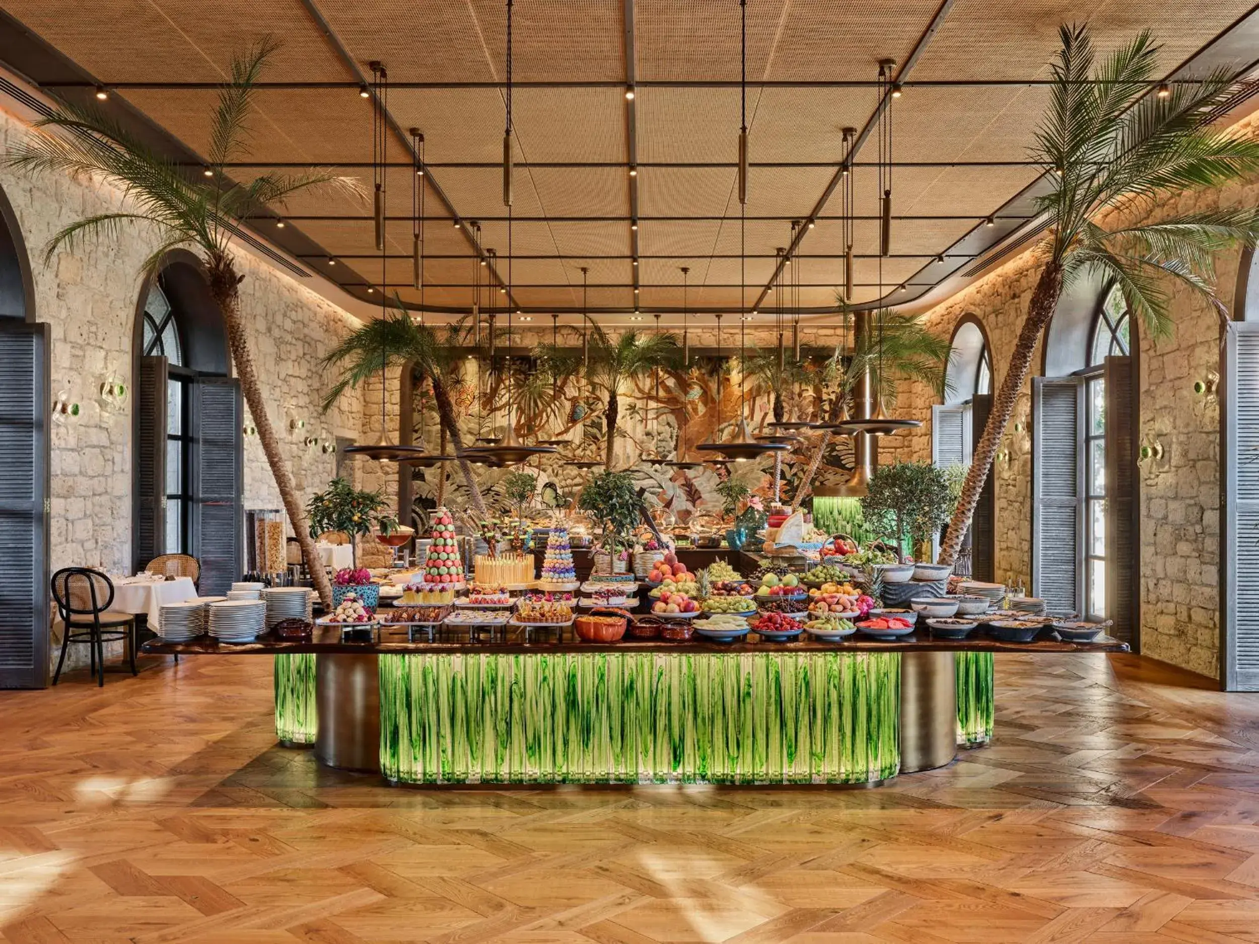 Buffet breakfast in Biblos Resort Alaçatı Buffet breakfast in Biblos Resort Alaçatı