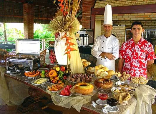 Breakfast in Bouganville Hotel