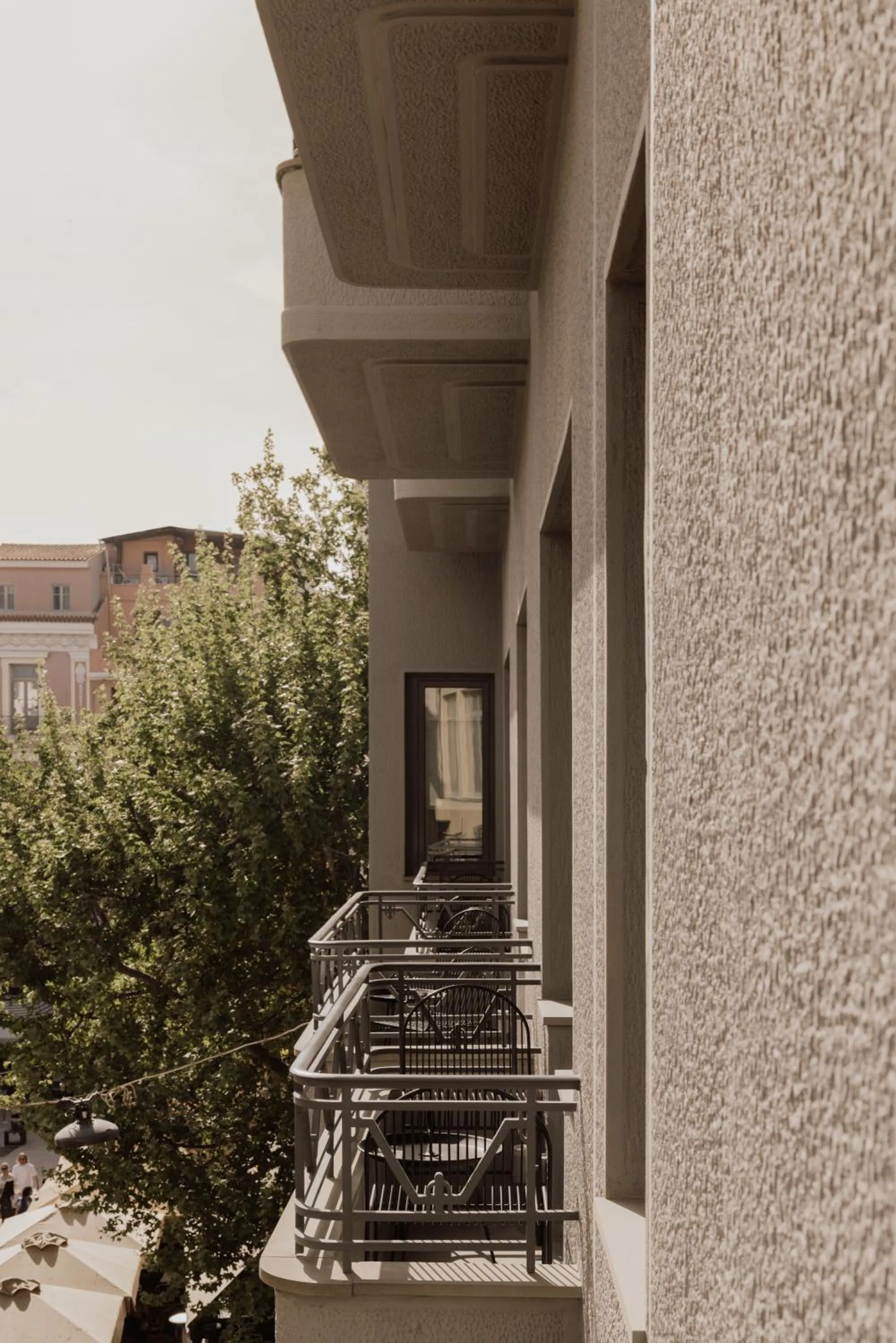 Balcony/Terrace in Perianth Hotel, a Member of Design Hotels