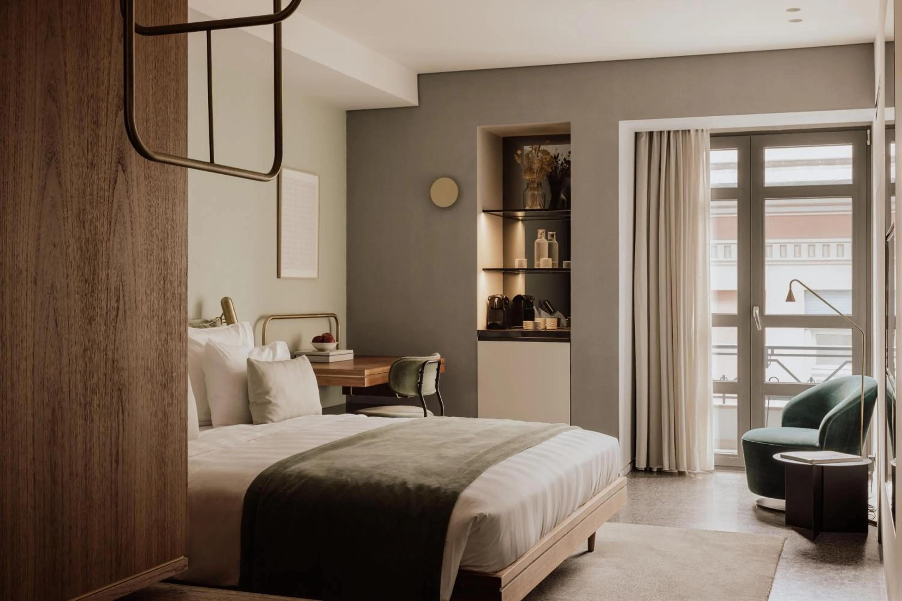 Bedroom, Bed in Perianth Hotel, a Member of Design Hotels