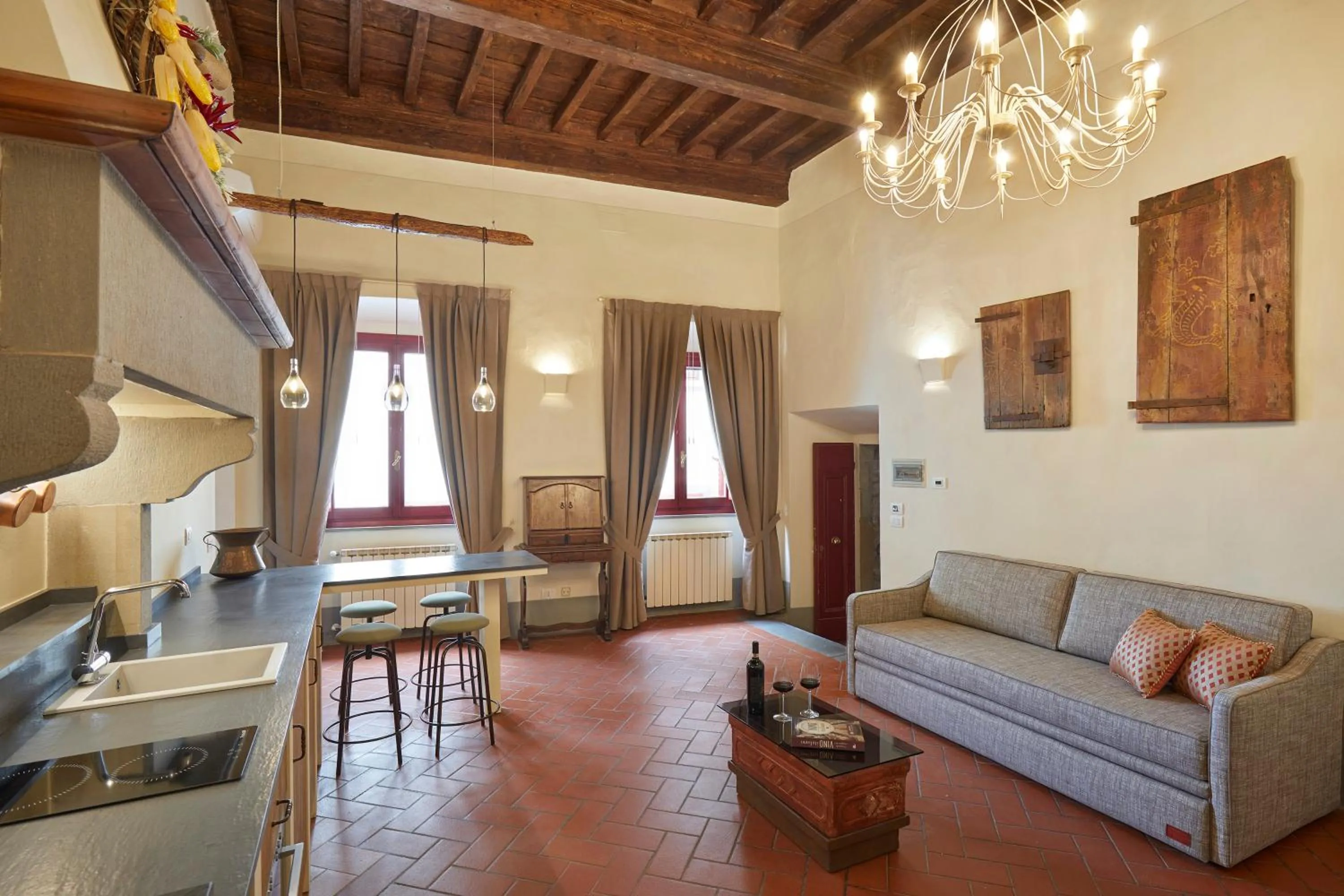 Kitchen or kitchenette in Tenuta di Artimino member of Meliá Collection Wine Resort