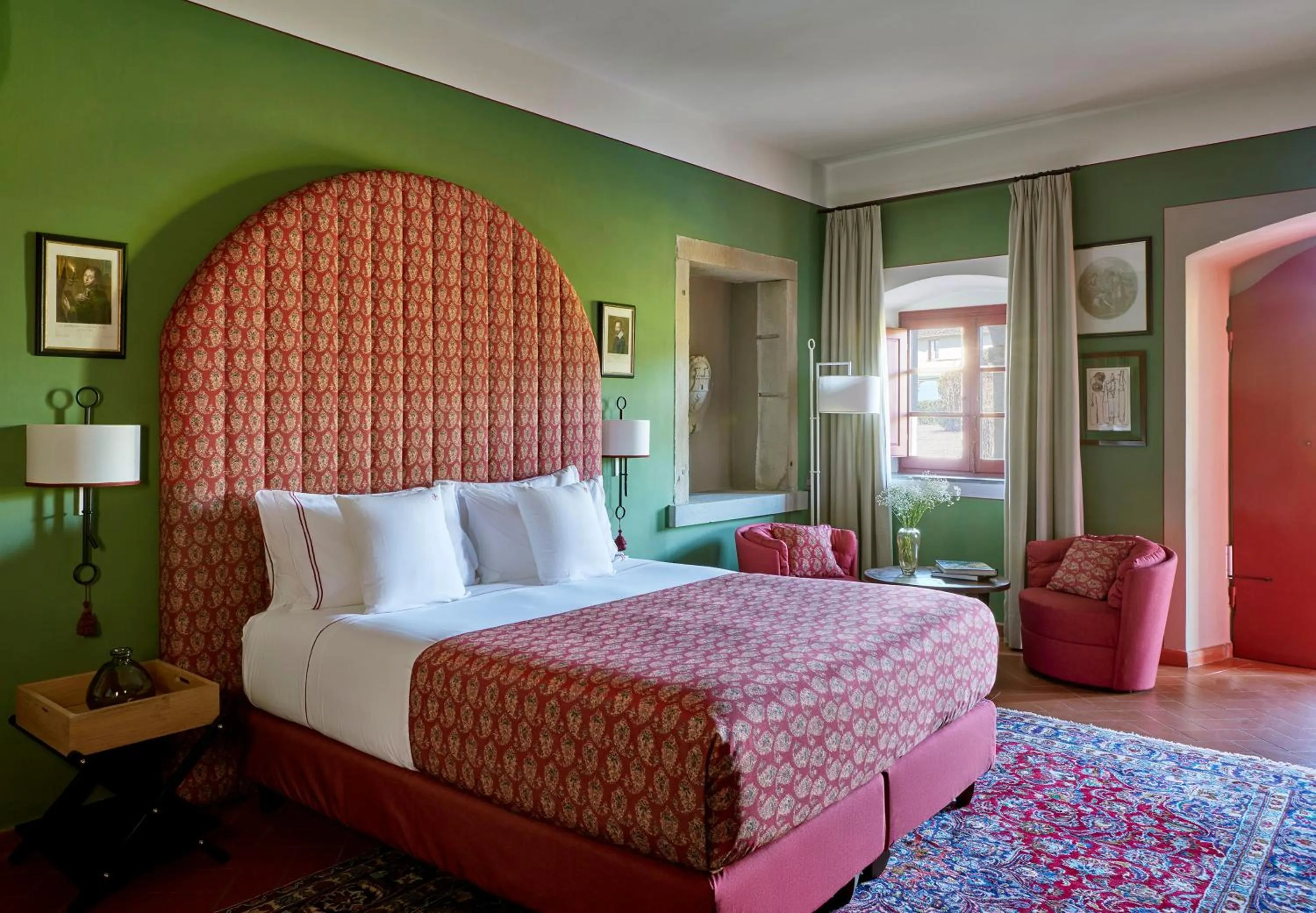 Bed in Hotel Tenuta di Artimino Meliá Collection