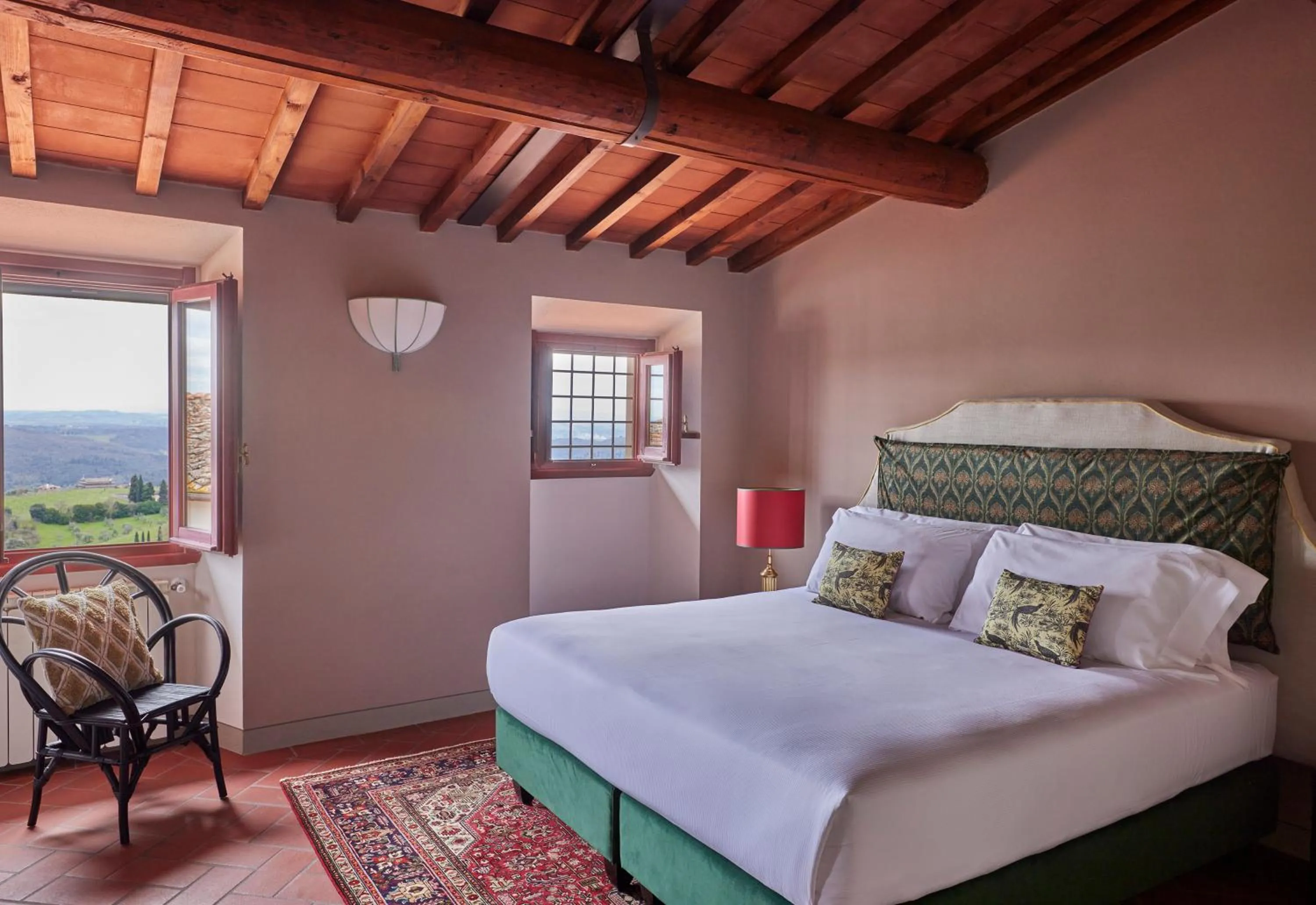 Bed in Tenuta di Artimino member of Meliá Collection Wine Resort