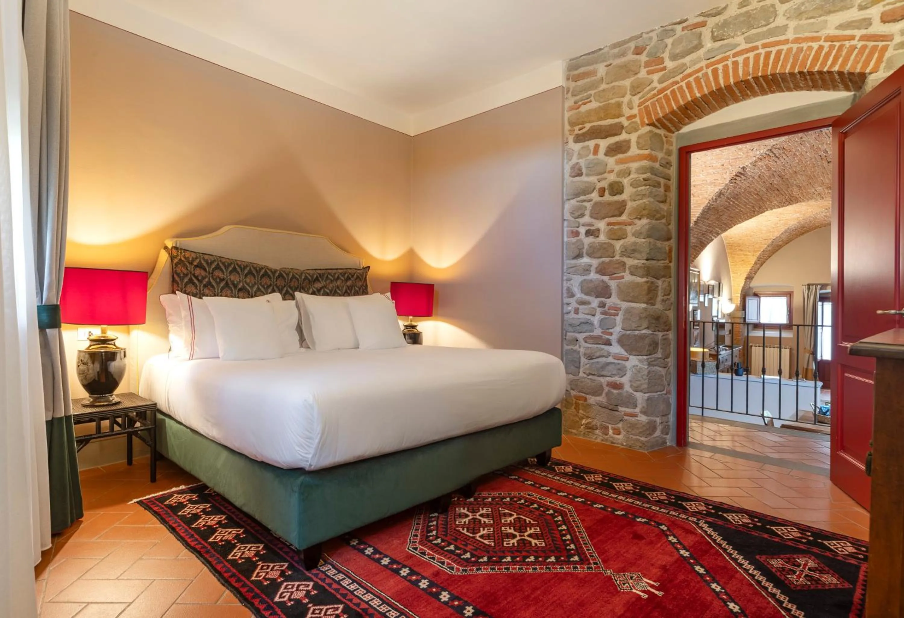 Bed in Tenuta di Artimino member of Meliá Collection Wine Resort