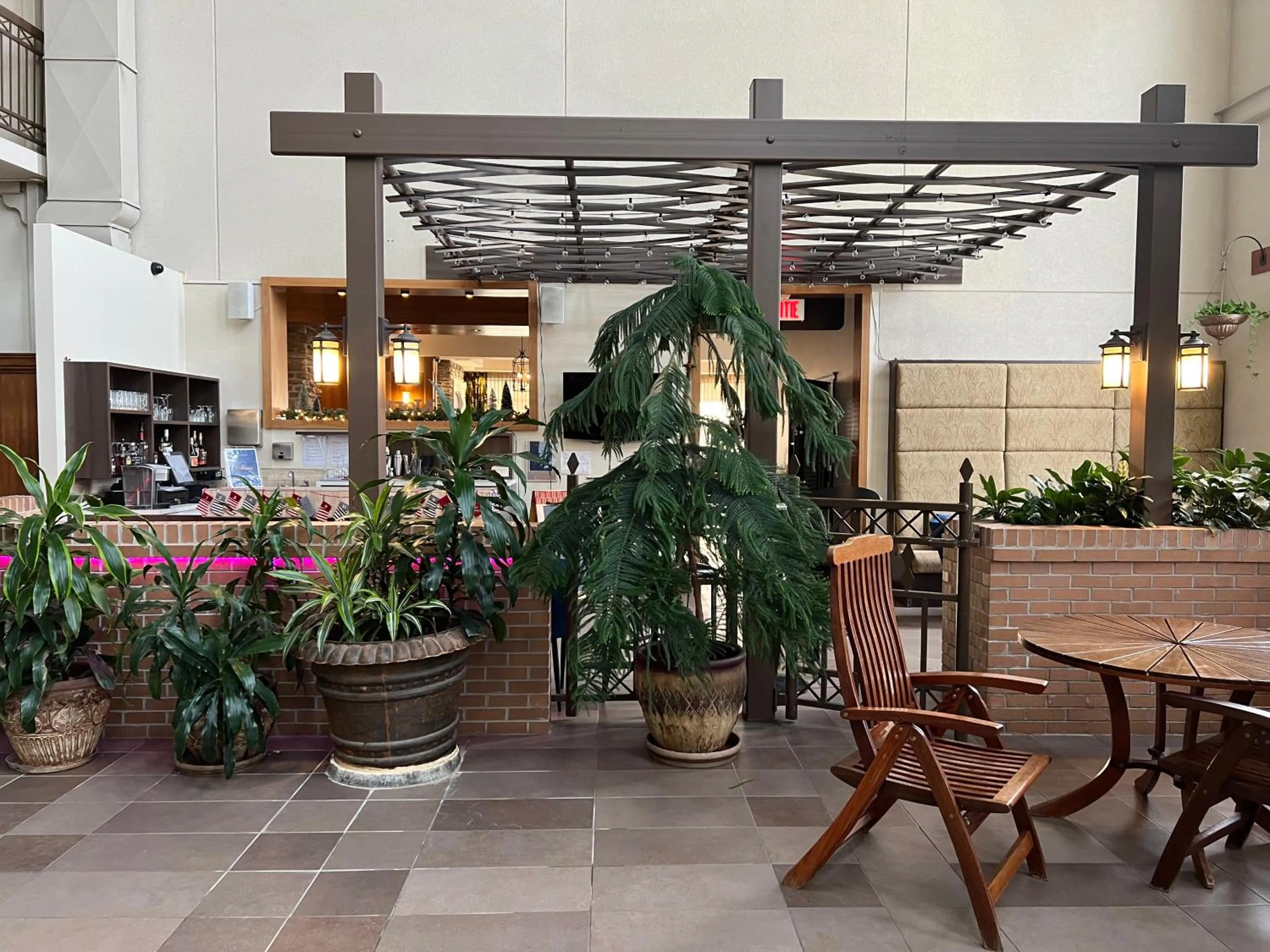 Restaurant/places to eat in Hotel L'Oie des neiges