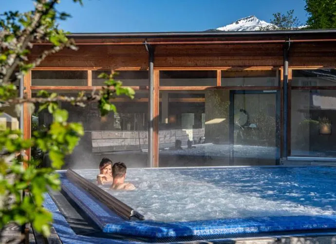 Natural landscape in Soldanella by Hotel Adula