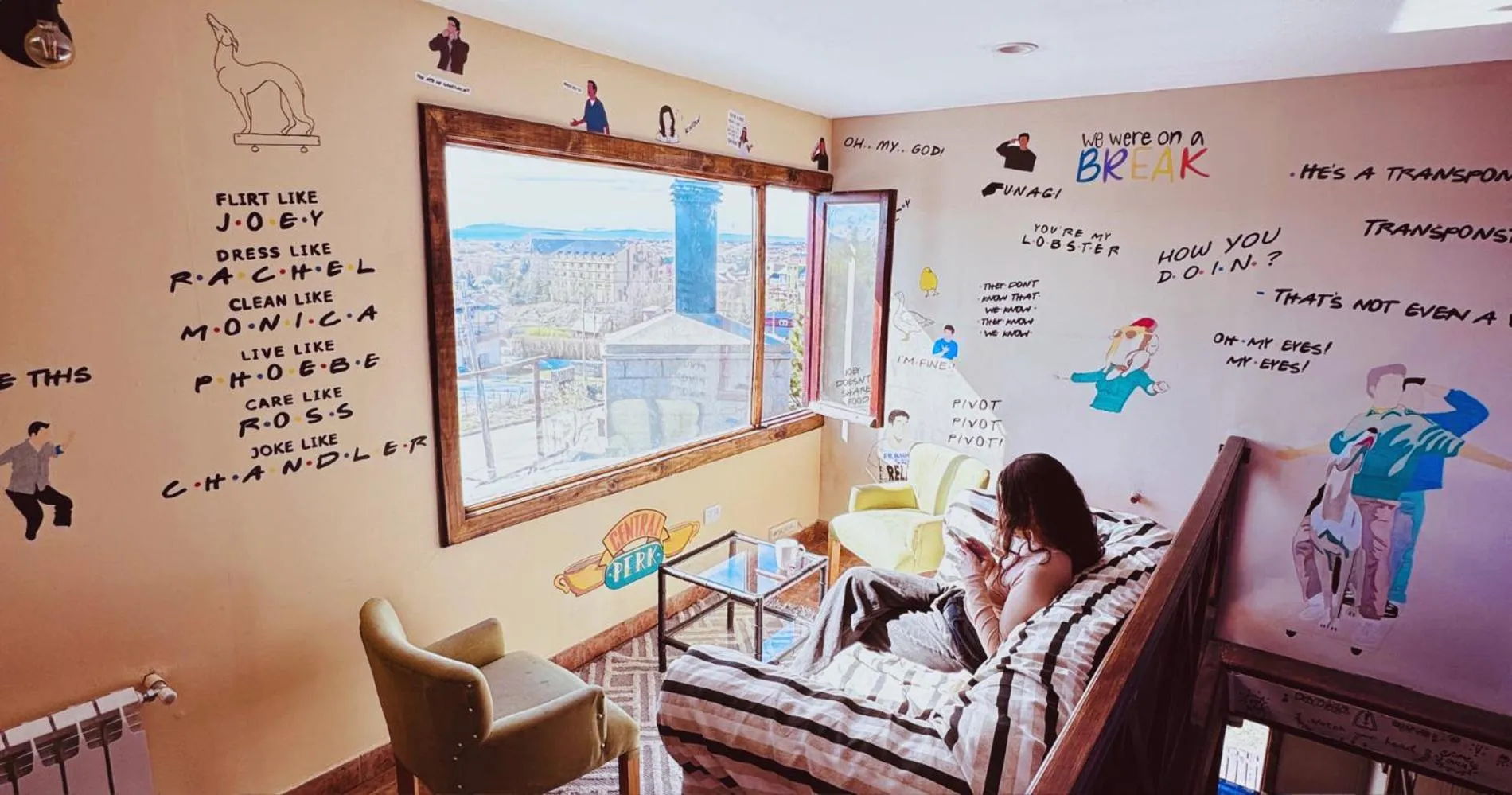 Living room in Cabañas y Hostel I Keu Ken