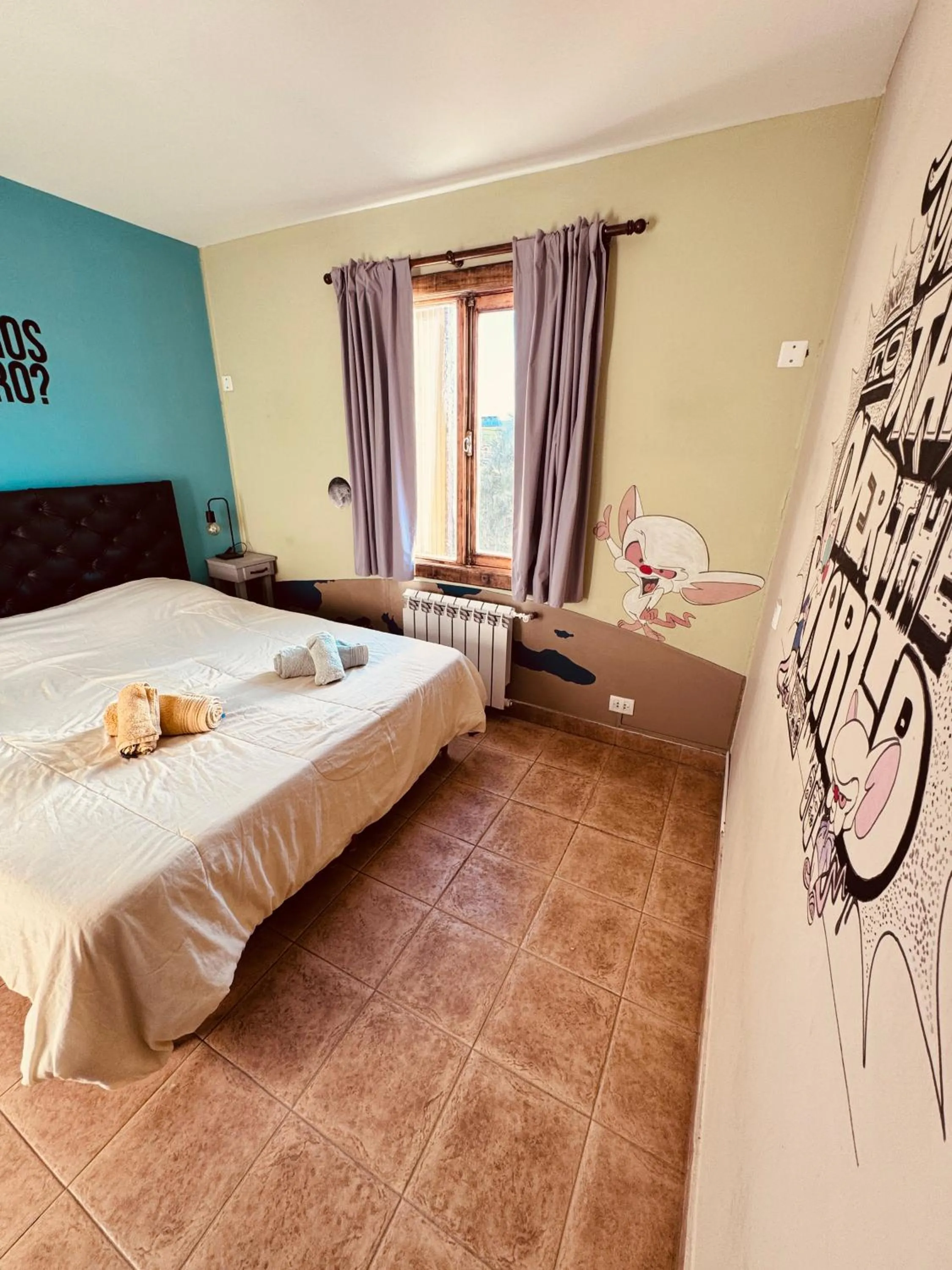 Bedroom, Bed in Cabañas y Hostel I Keu Ken