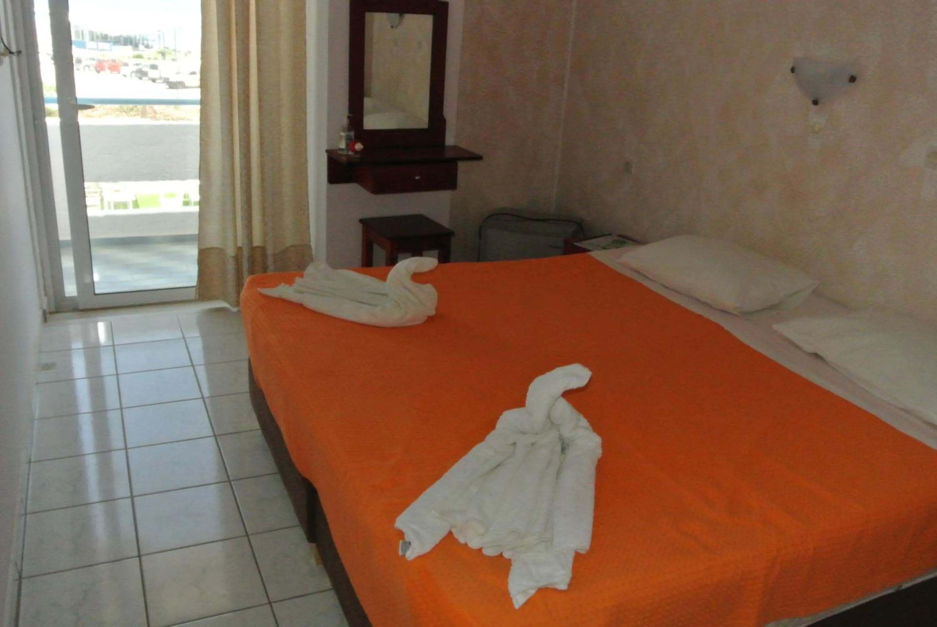 Bed in Kokalakis Hotel