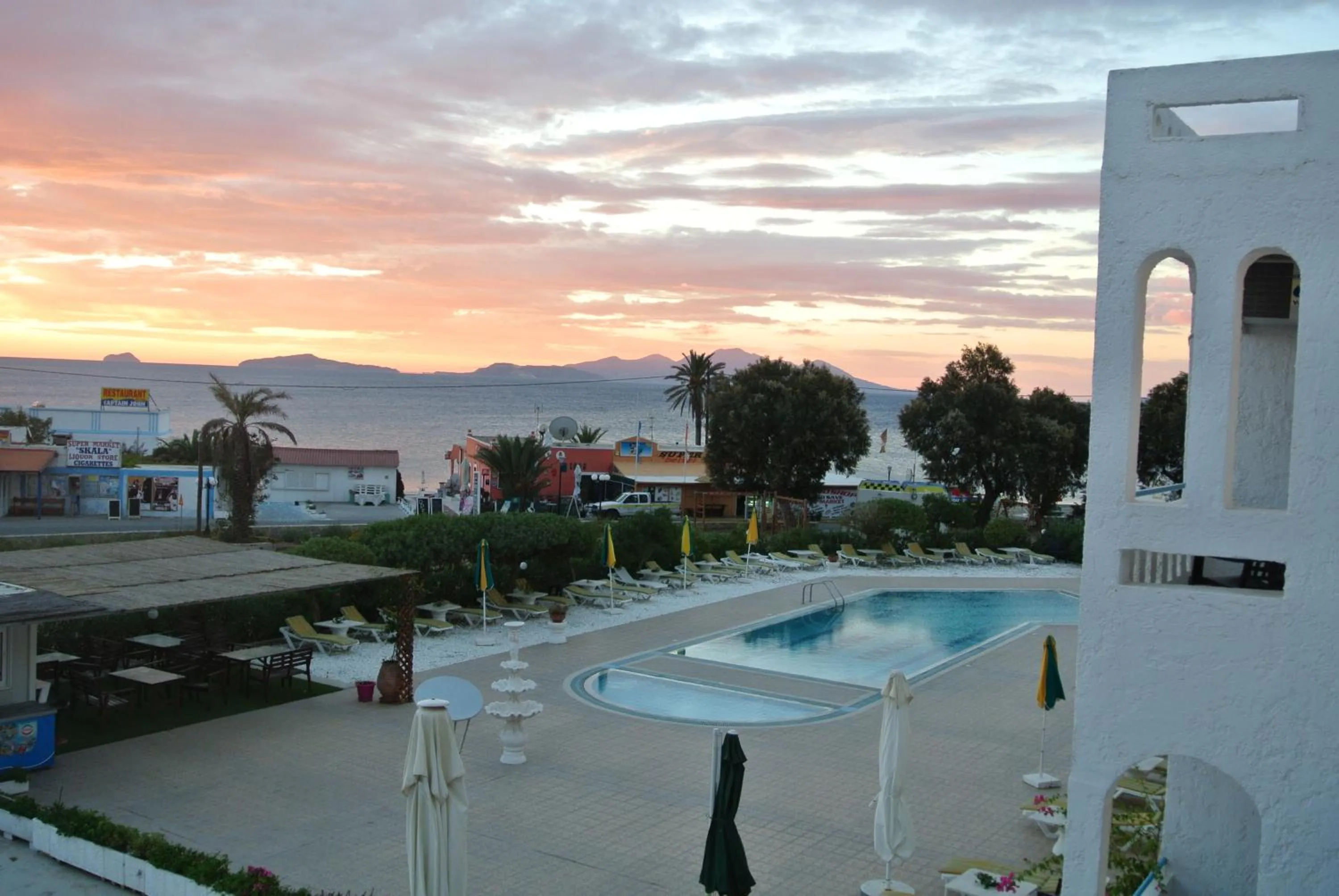 Sunrise in Kokalakis Hotel