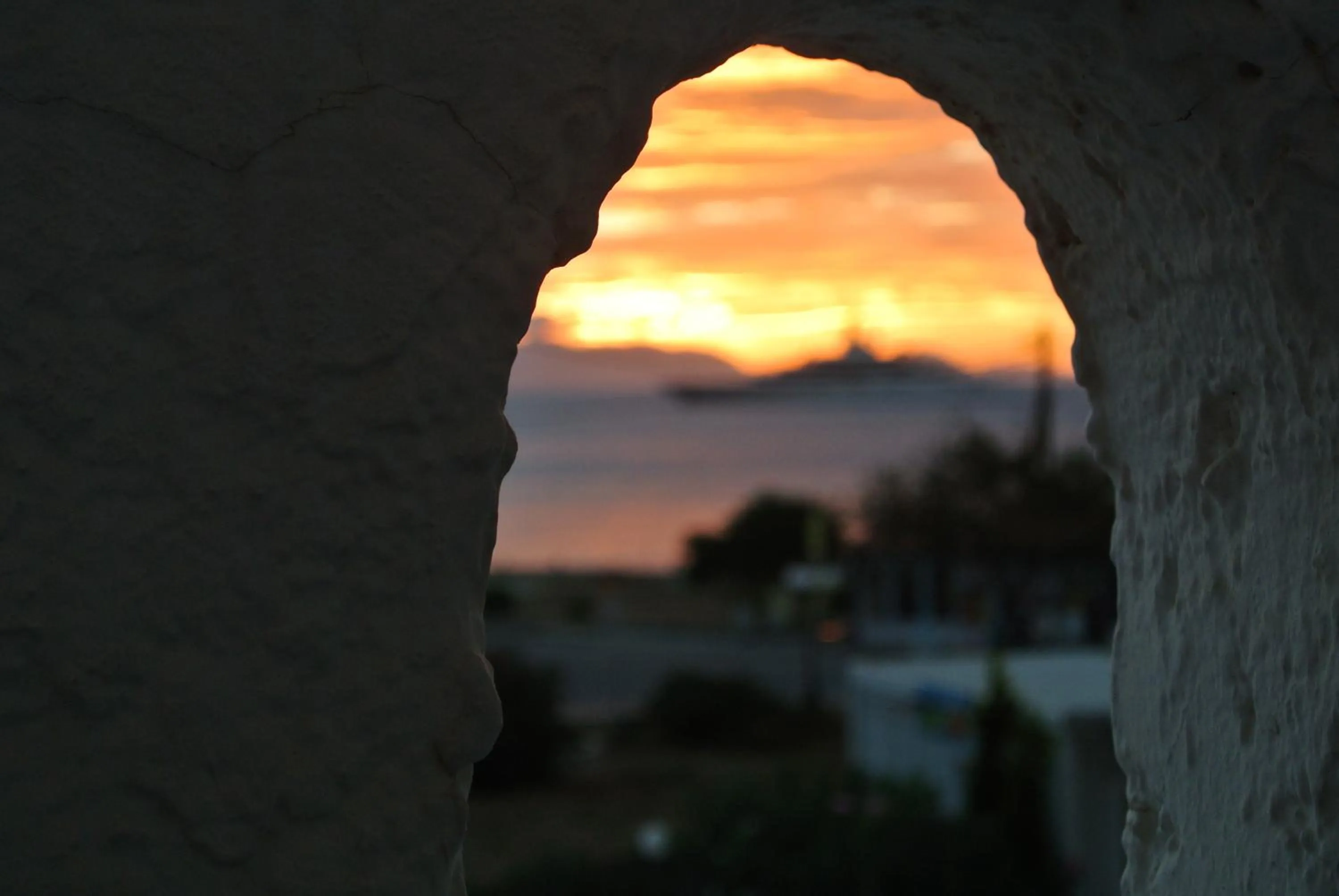 Sunrise in Kokalakis Hotel