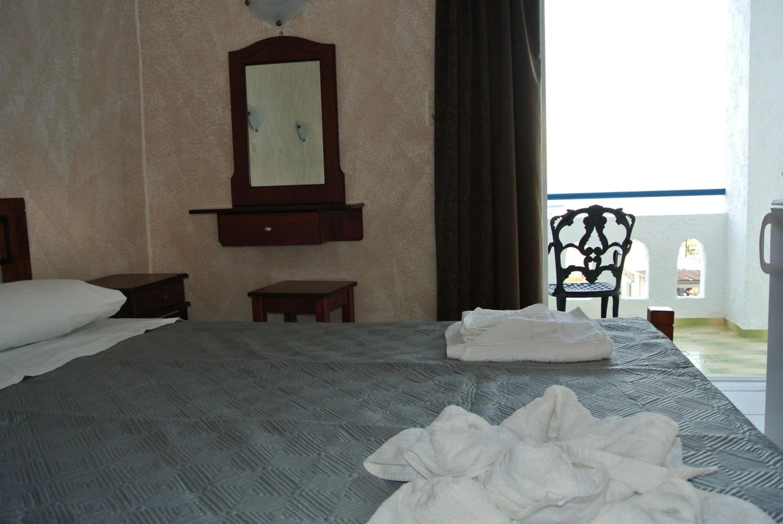 Bed in Kokalakis Hotel