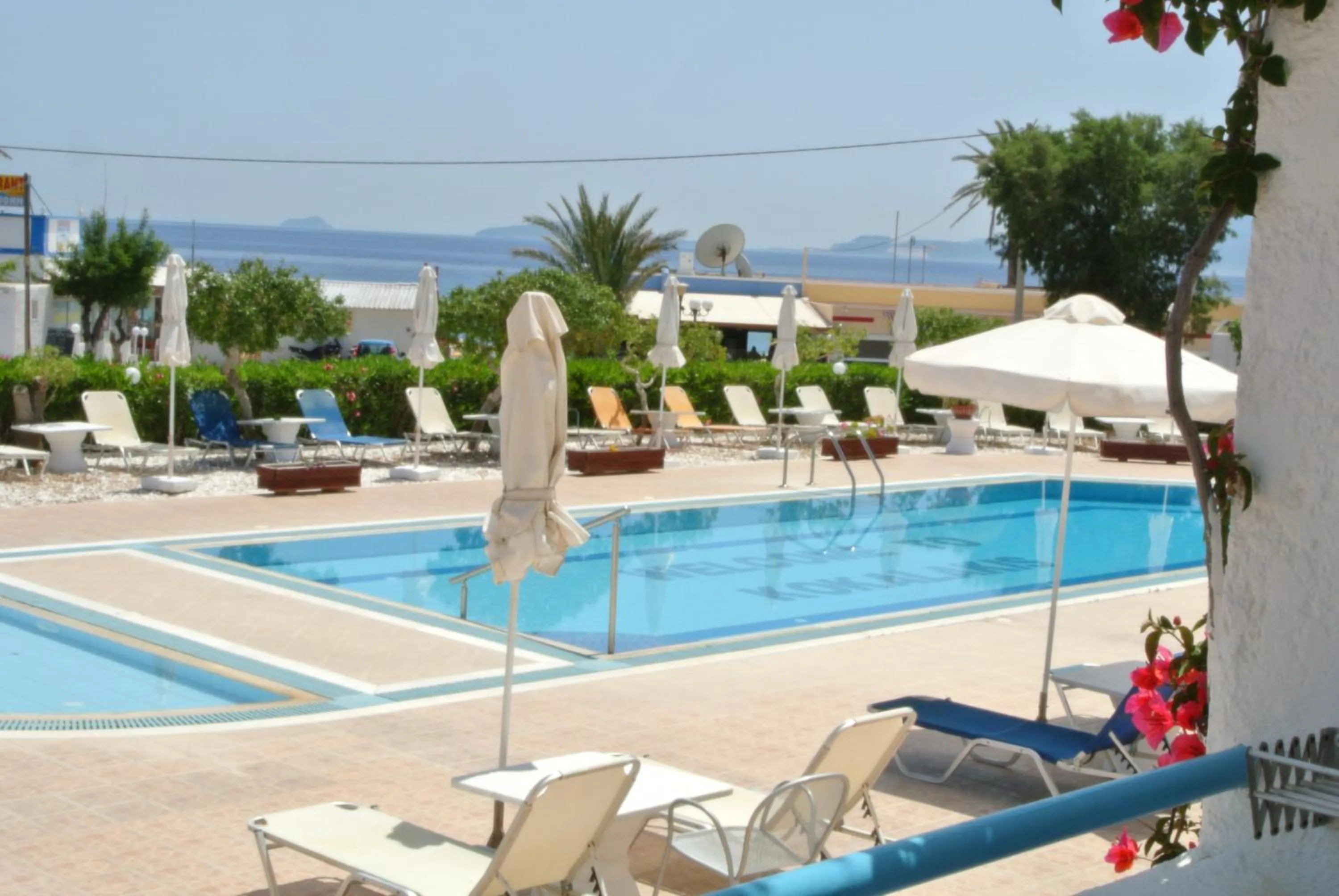Pool view in Kokalakis Hotel