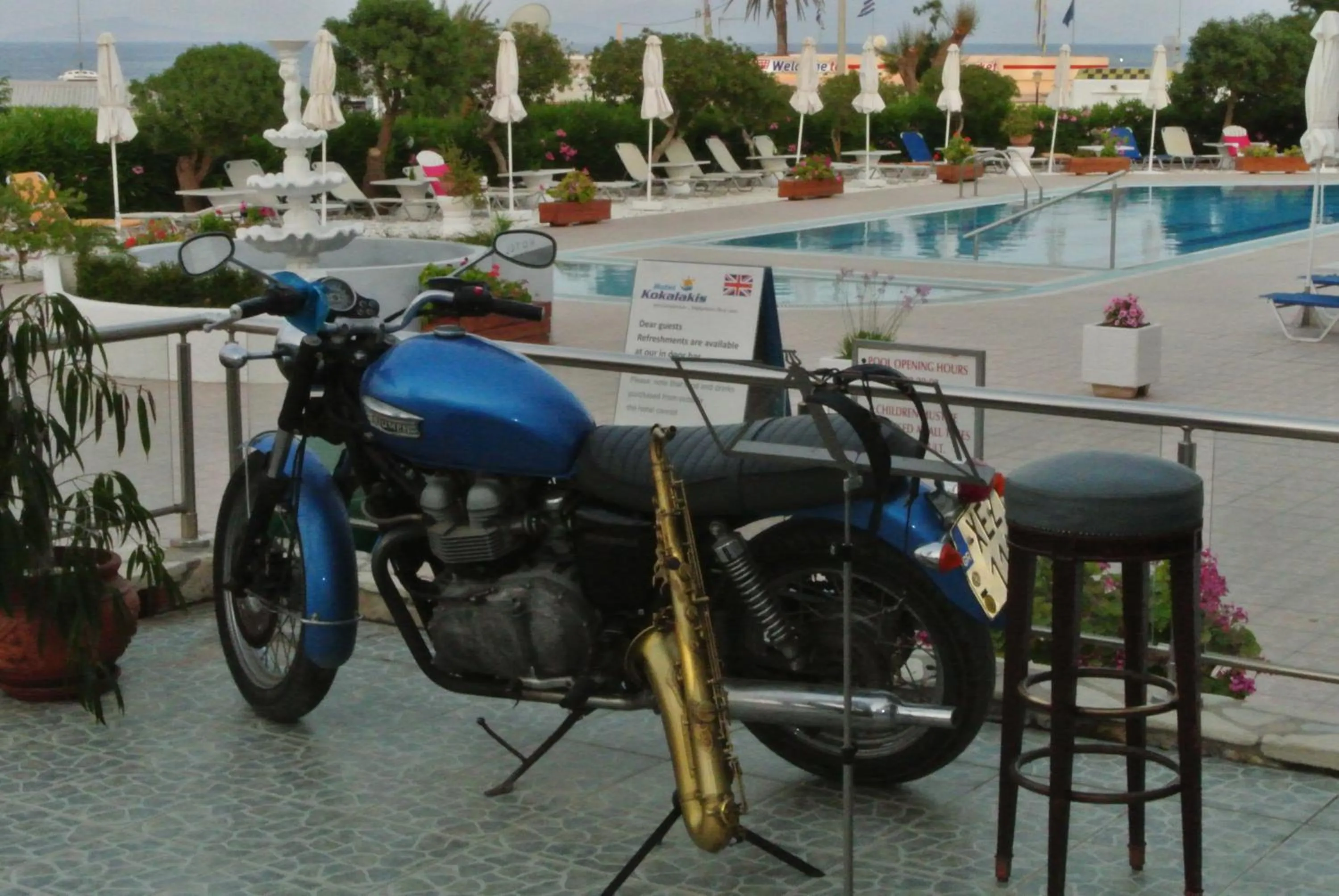 Swimming pool in Kokalakis Hotel