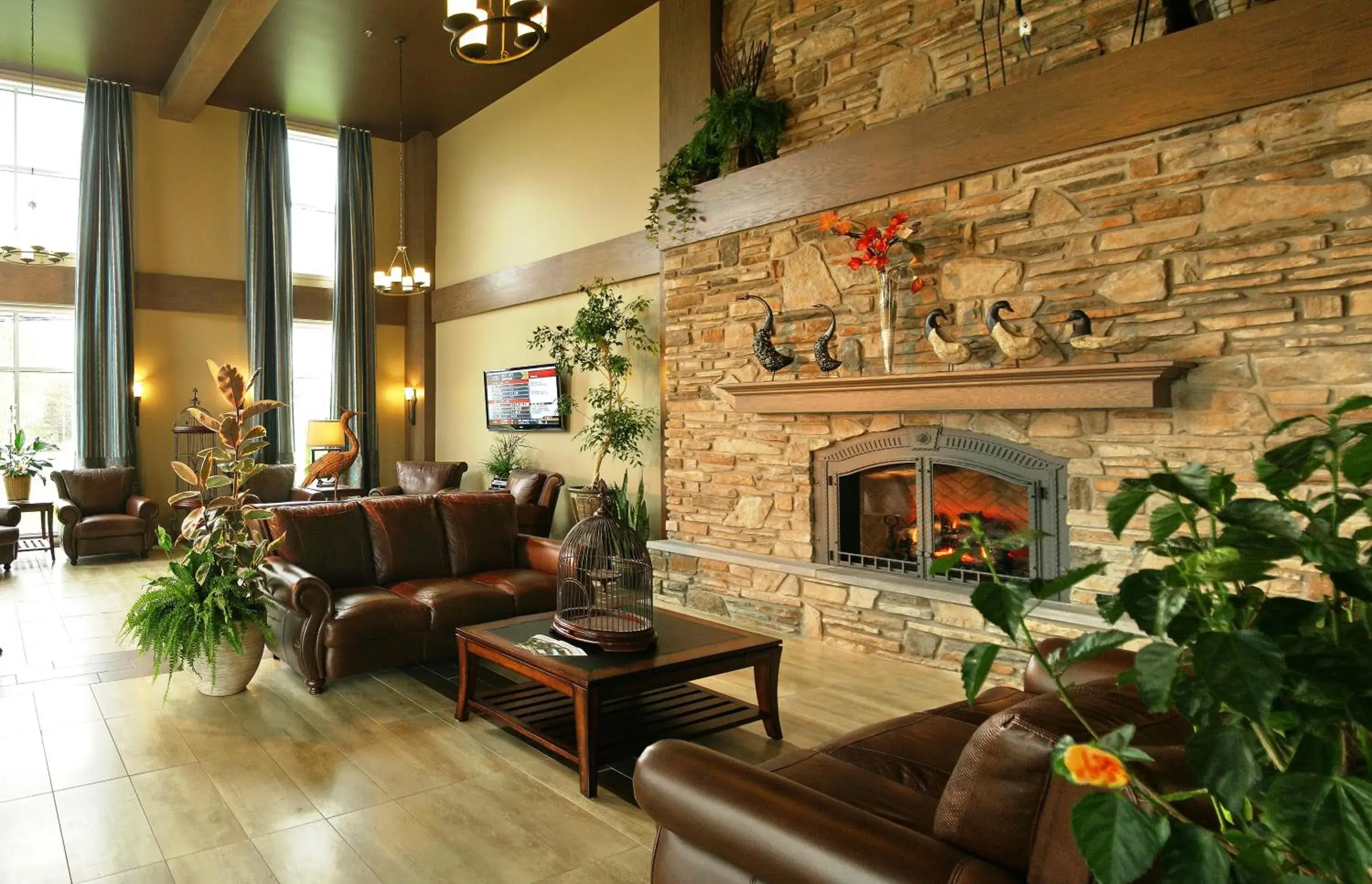 Lobby or reception in Days Inn by Wyndham Levis Lobby or reception in Days Inn by Wyndham Levis