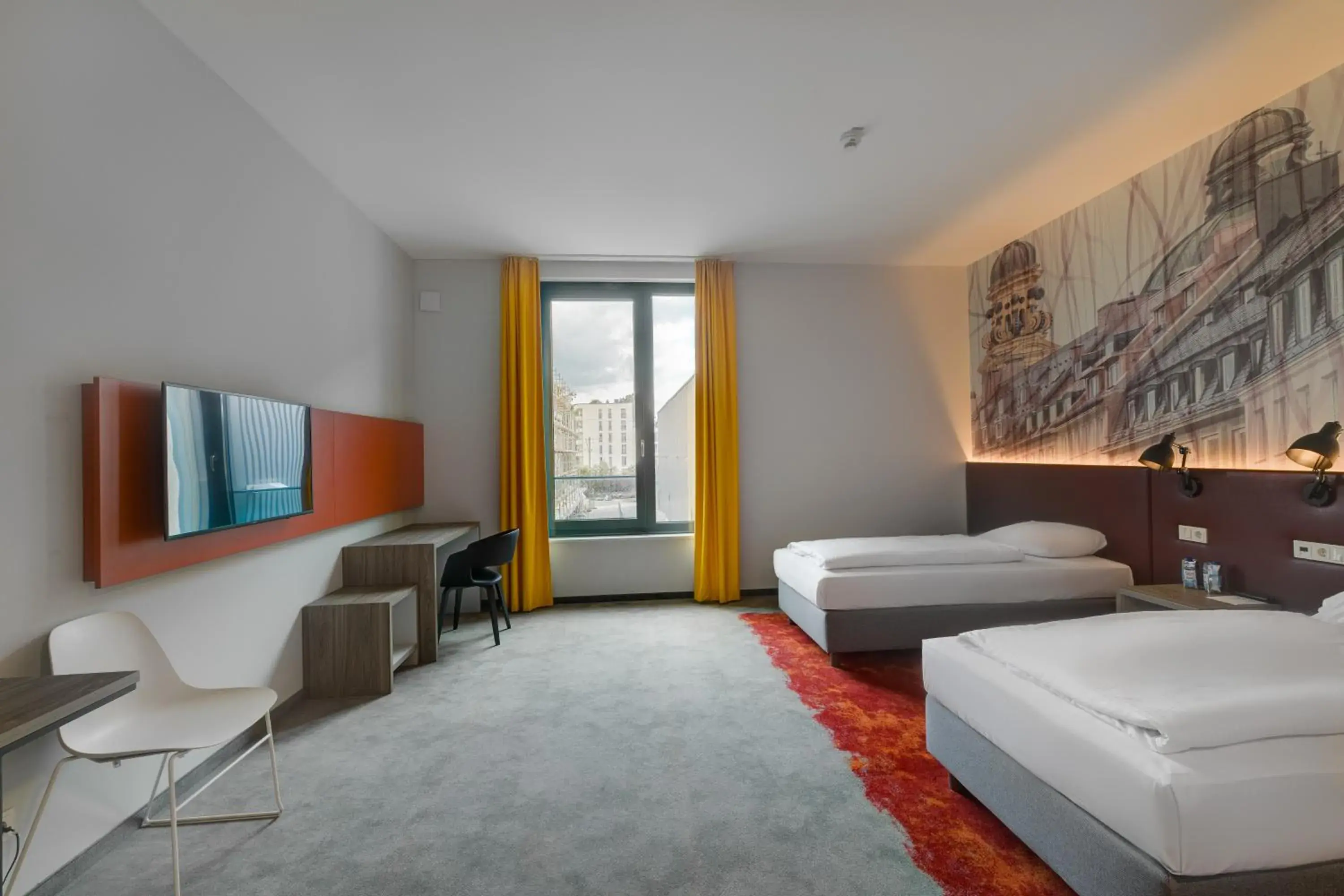 Bedroom in 7 Days Premium Hotel München-Sendling