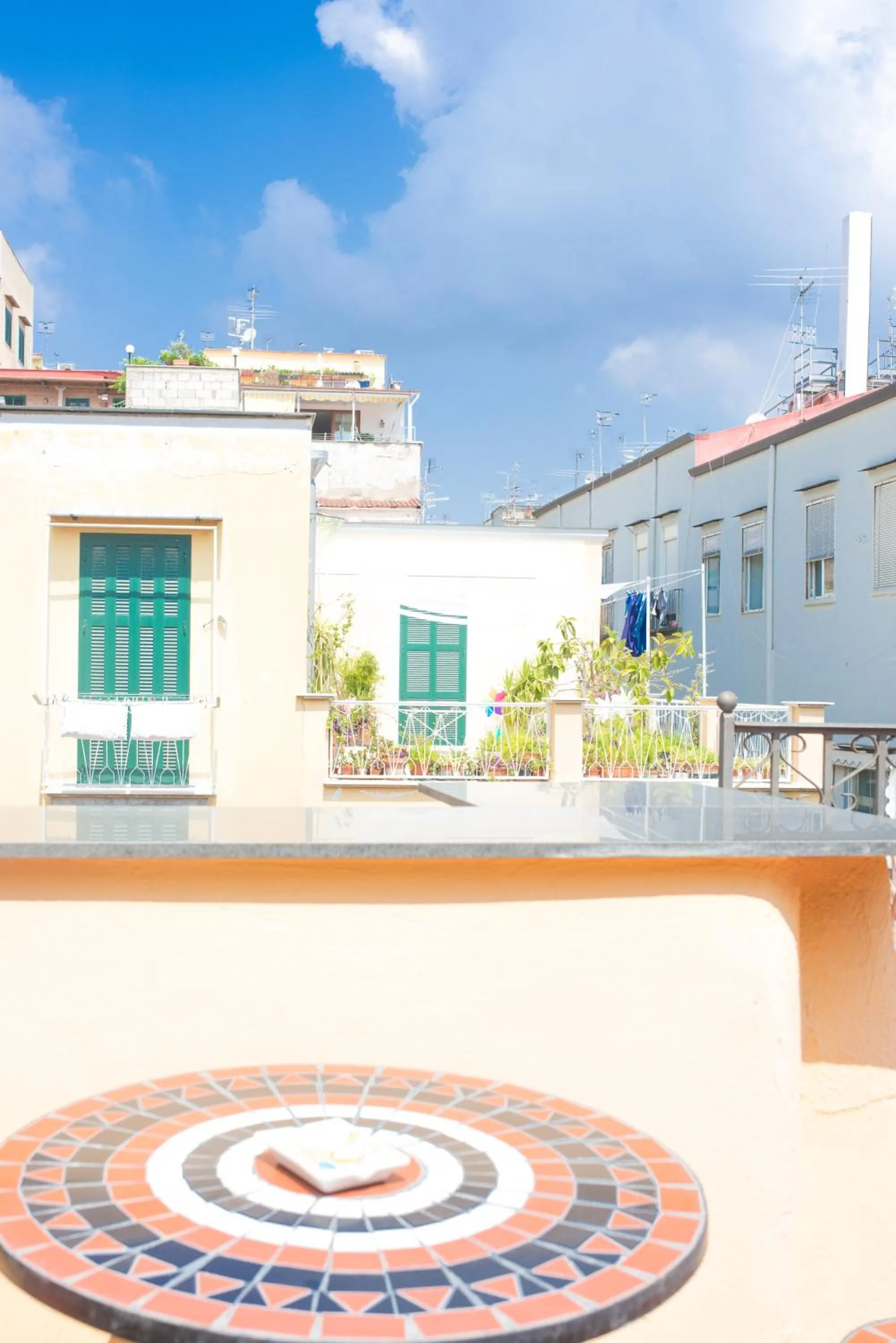 Balcony/Terrace in Napoli Suite Toledo 10 By Dimorra