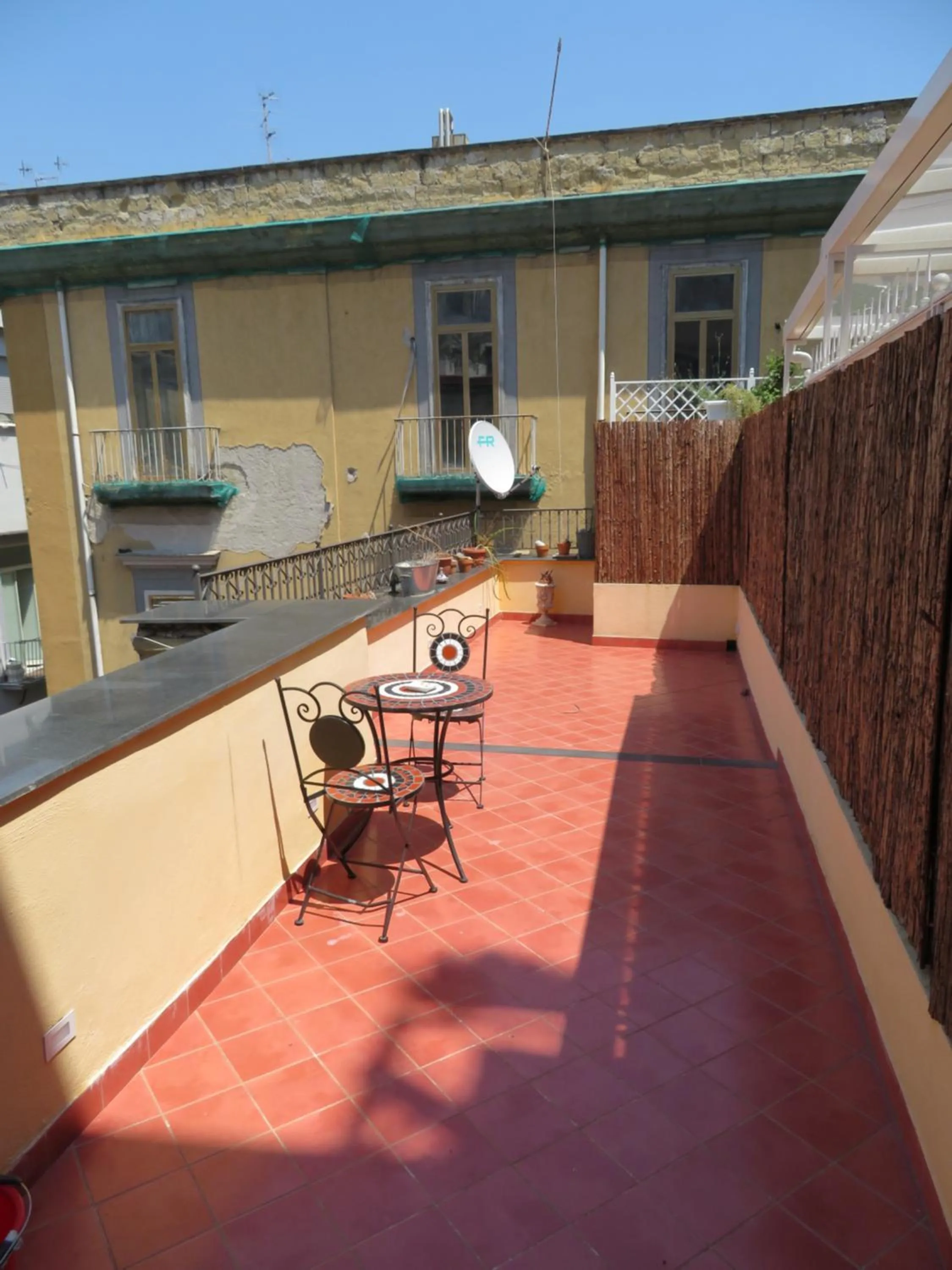 Balcony/Terrace in Napoli Suite Toledo 10 By Dimorra