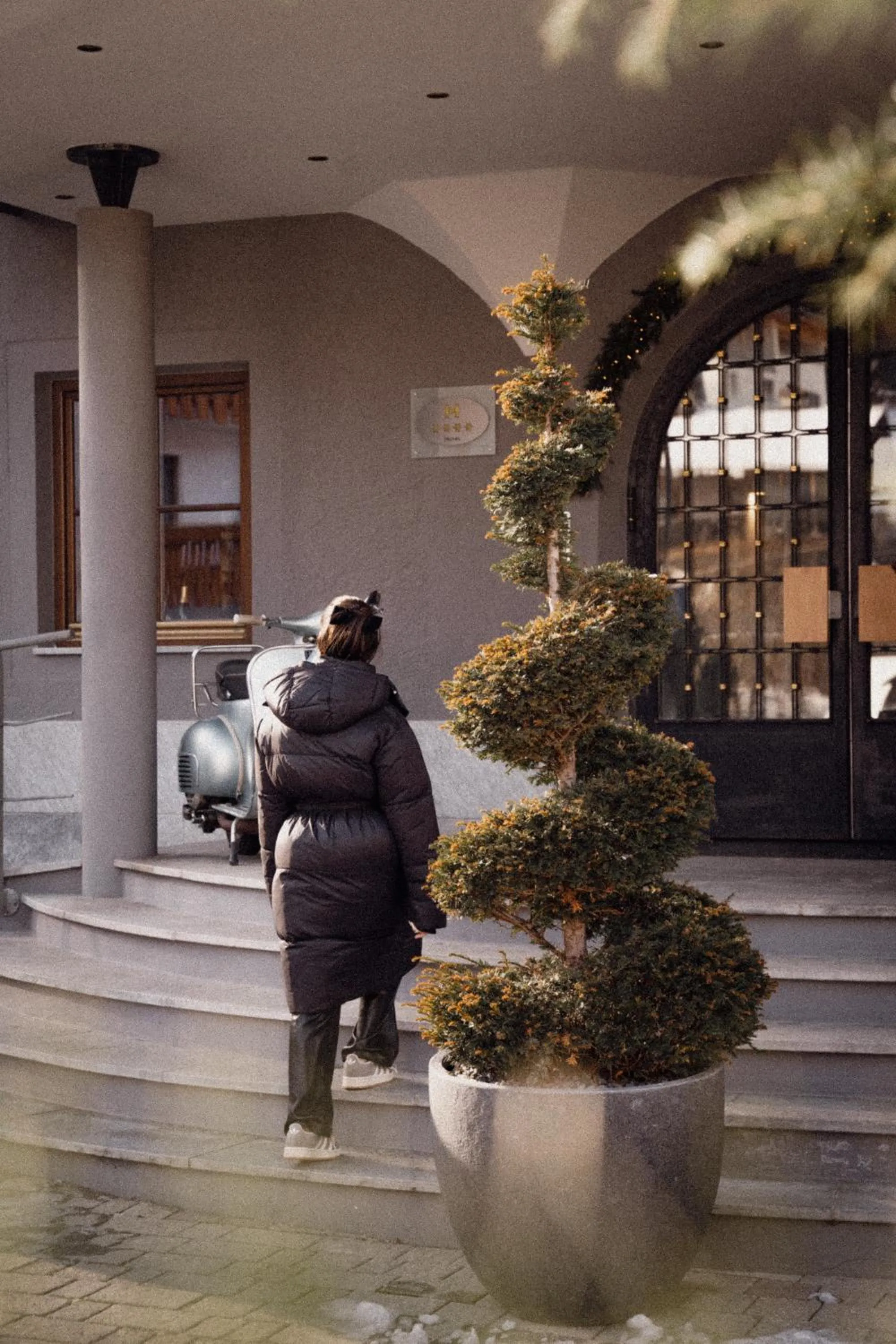 Facade/entrance in Anett hotel