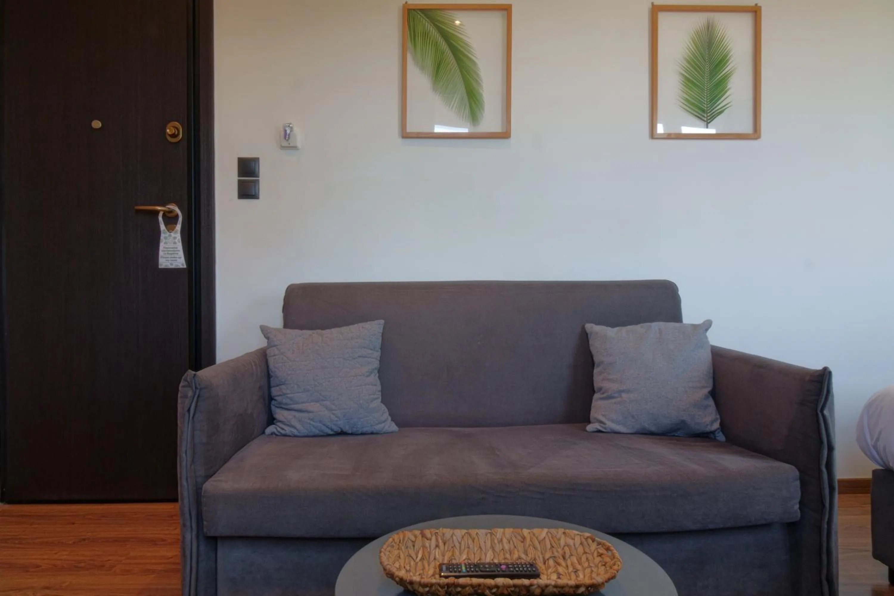 Living room in The Athens Version Luxury Suites