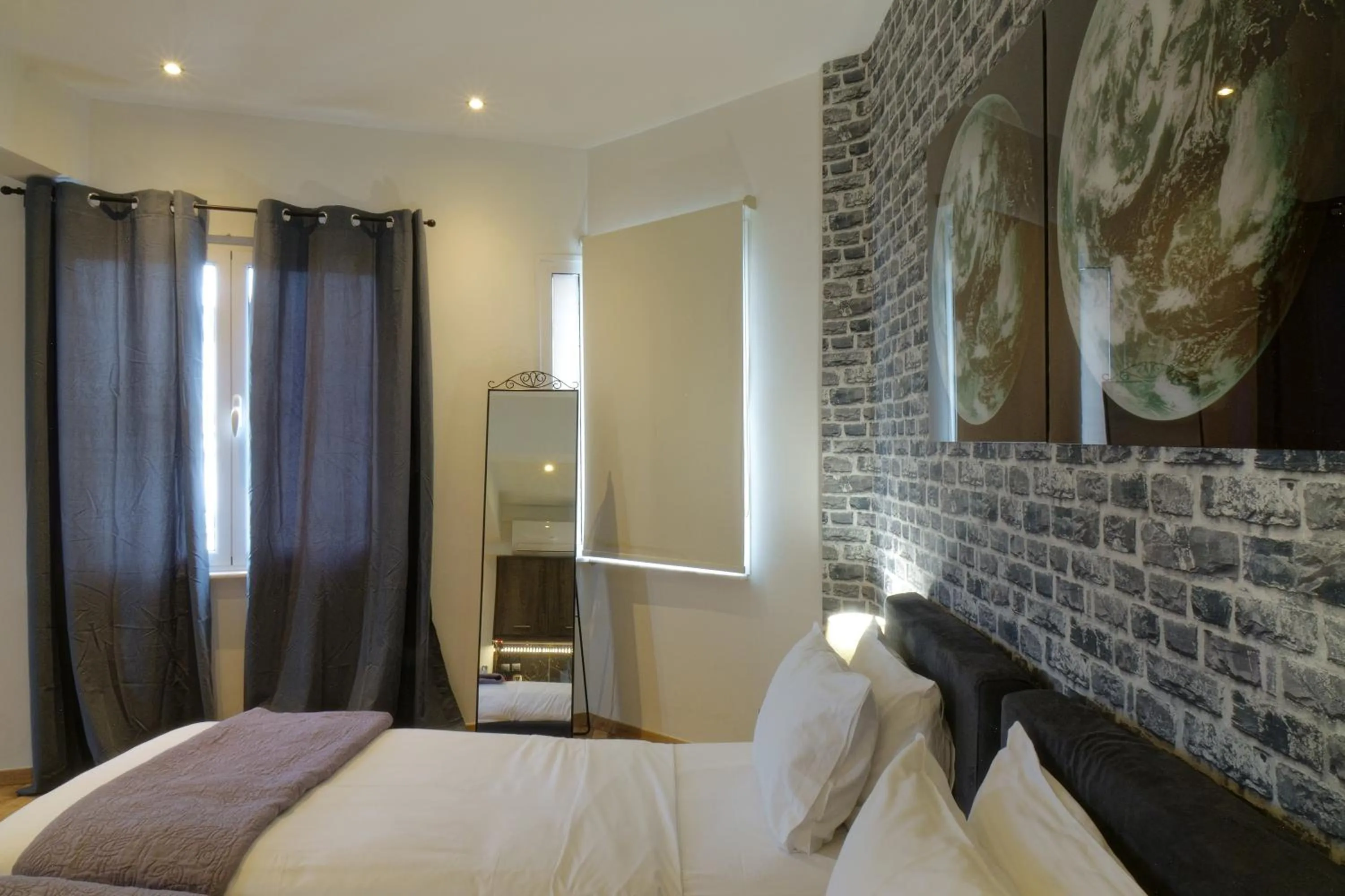 Bedroom, Bed in The Athens Version Luxury Suites