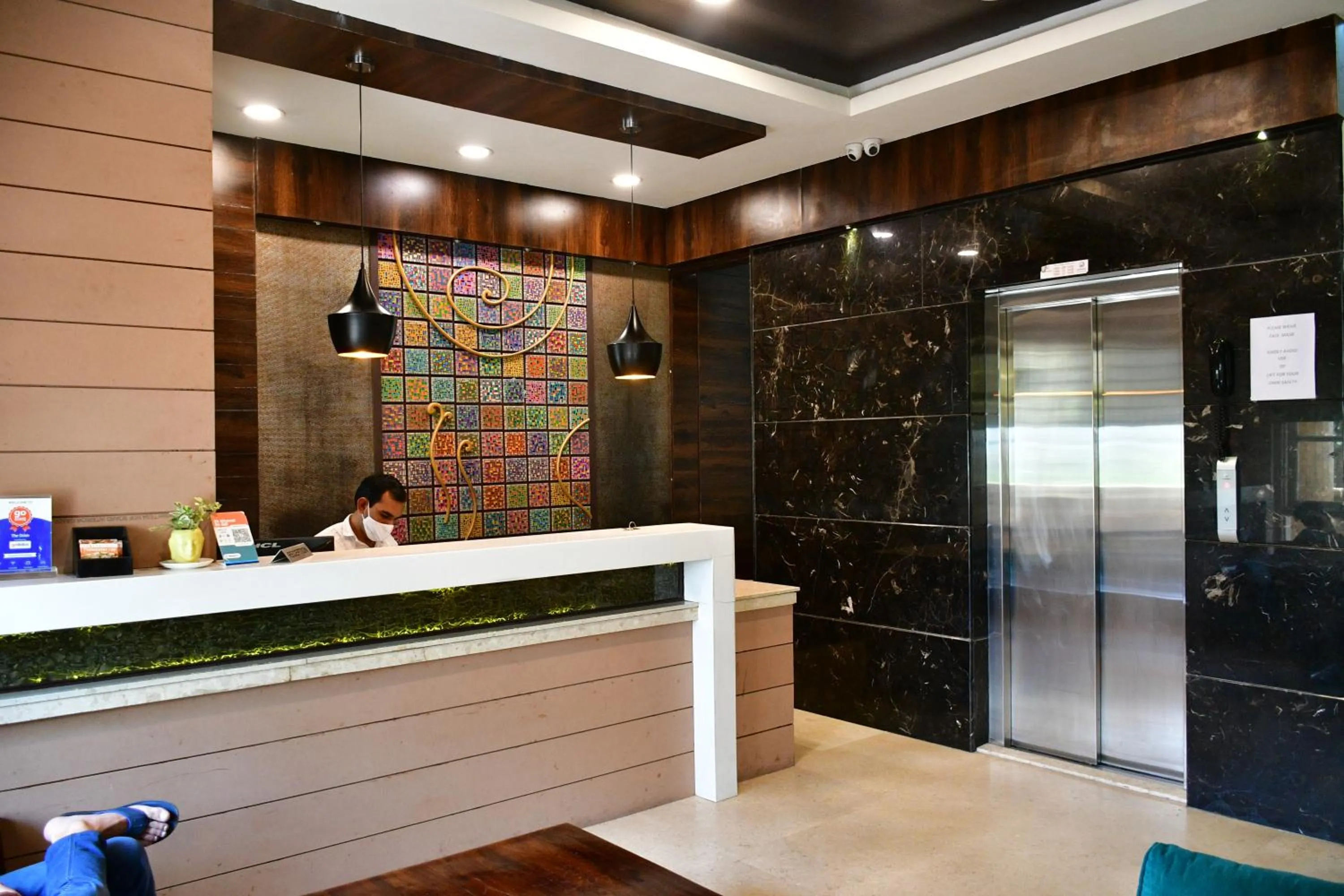 Lobby or reception in Hotel The Orion