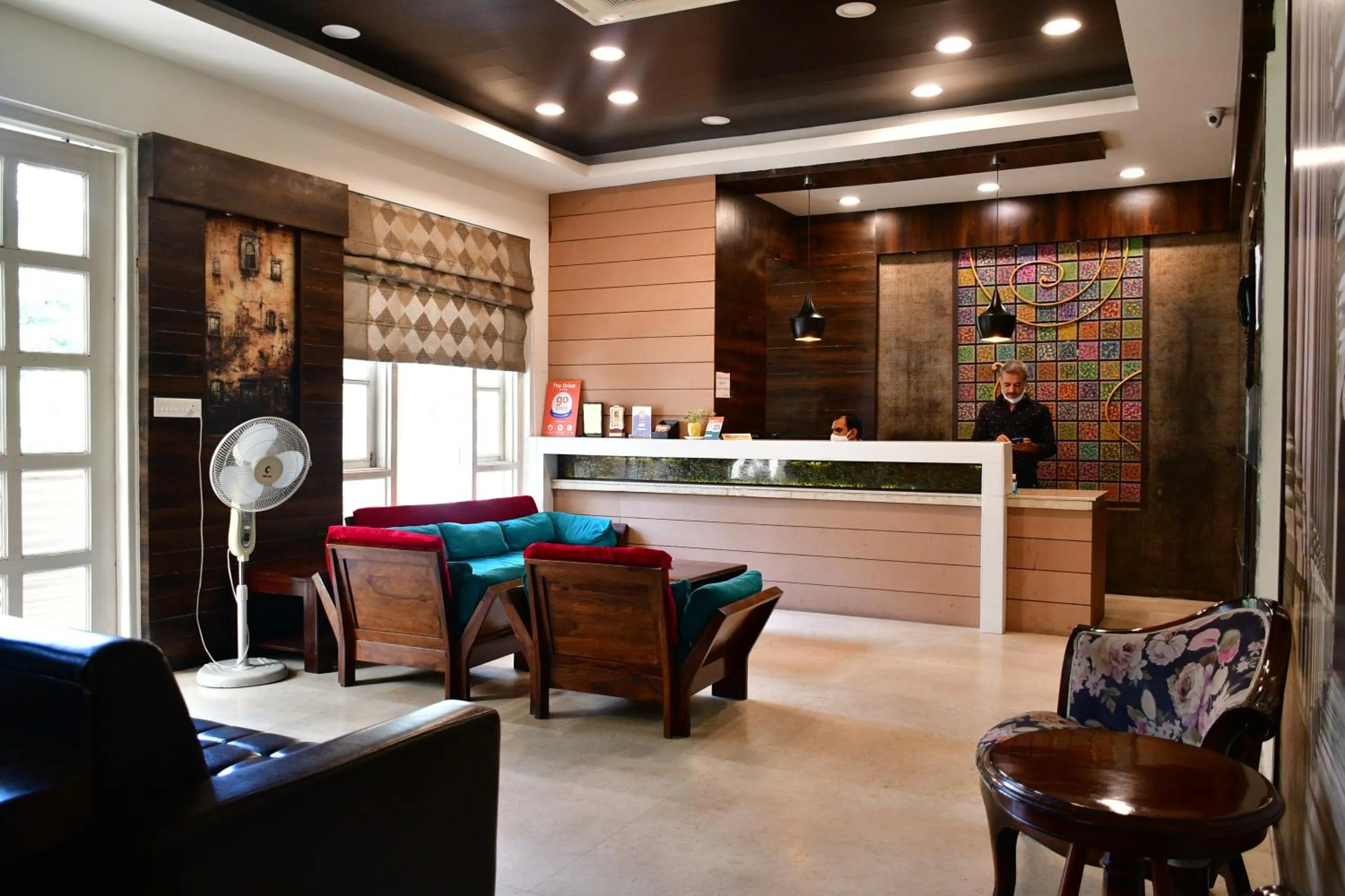 Lobby or reception in Hotel The Orion