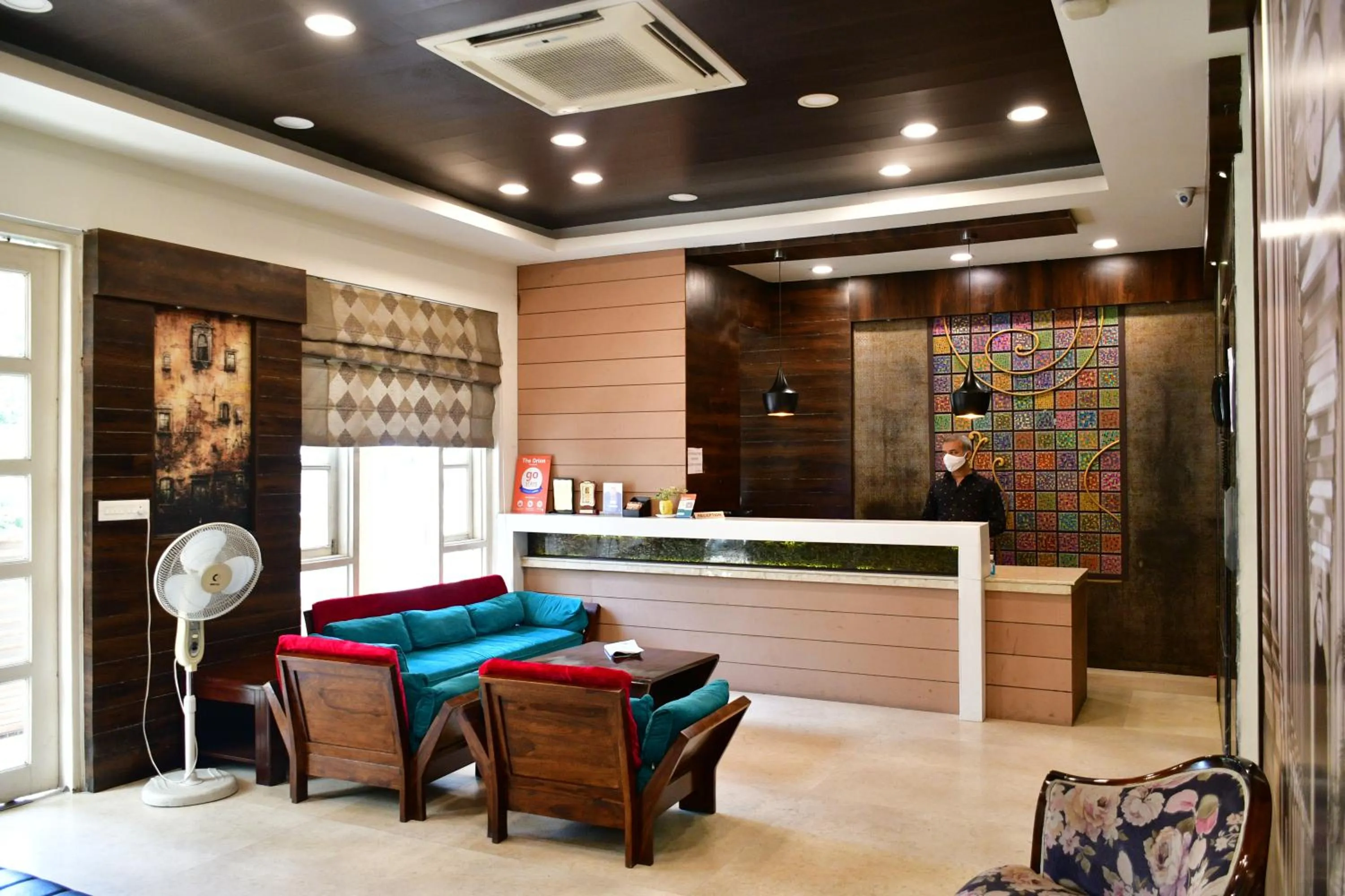 Lobby or reception in Hotel The Orion