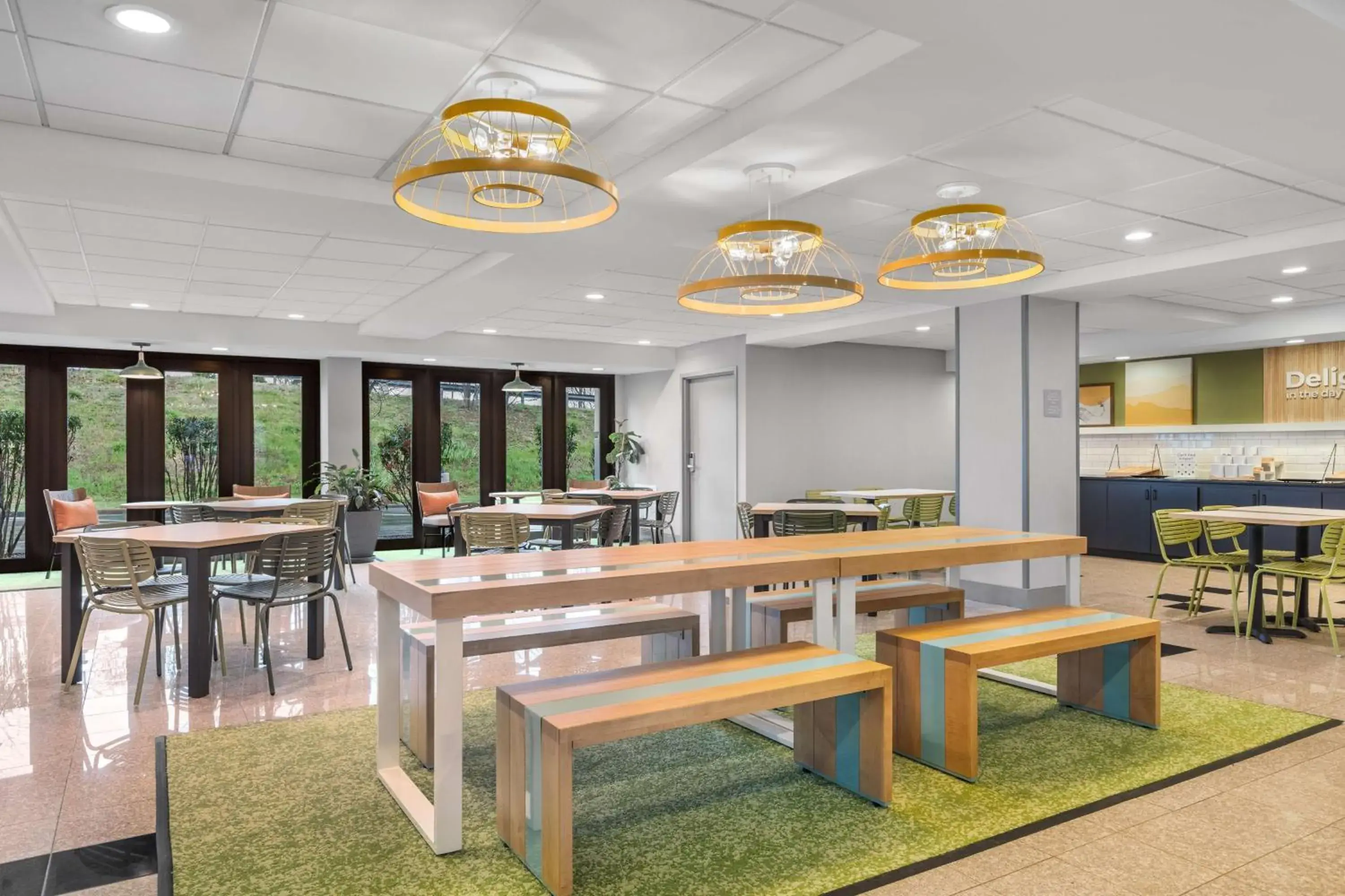 Lobby or reception in Spark By Hilton Winchester Lobby or reception in Spark By Hilton Winchester