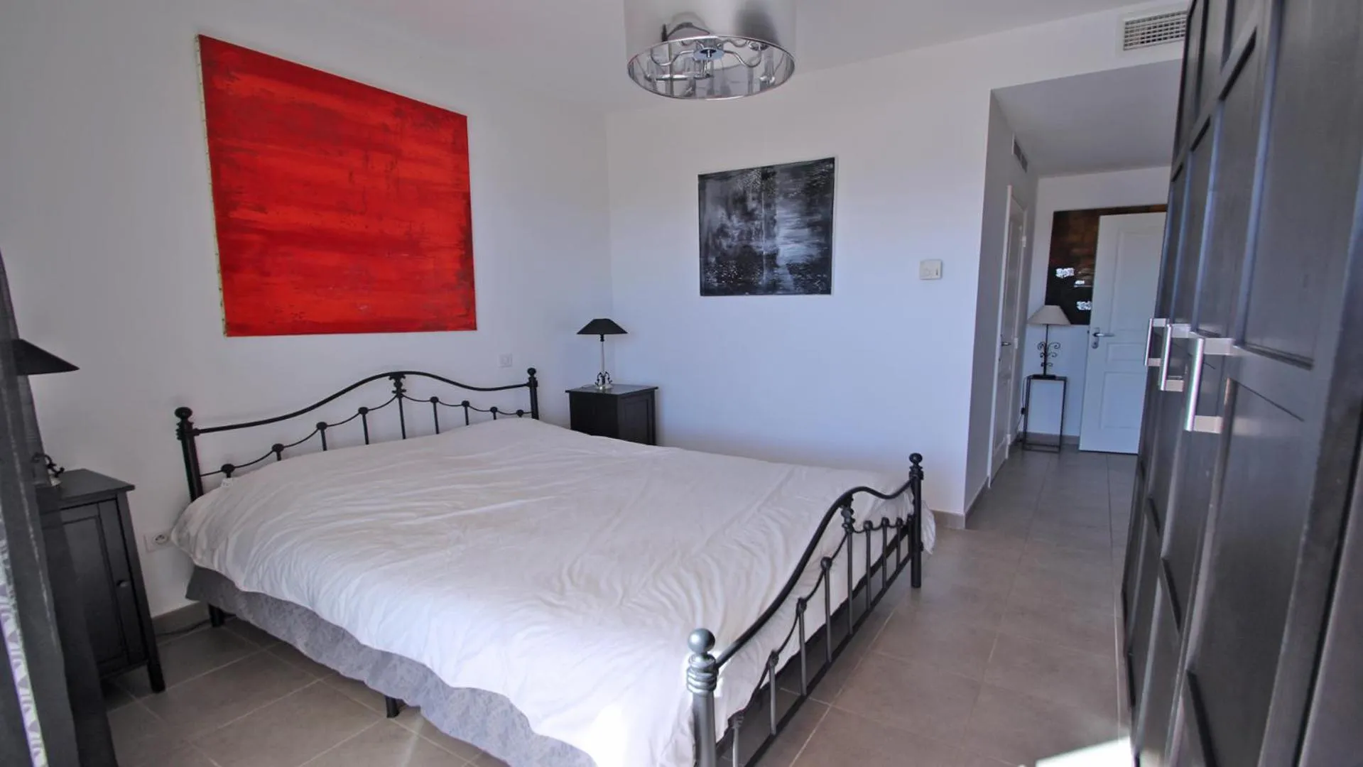 Bedroom, Bed in Les Terrasses de la Croisette