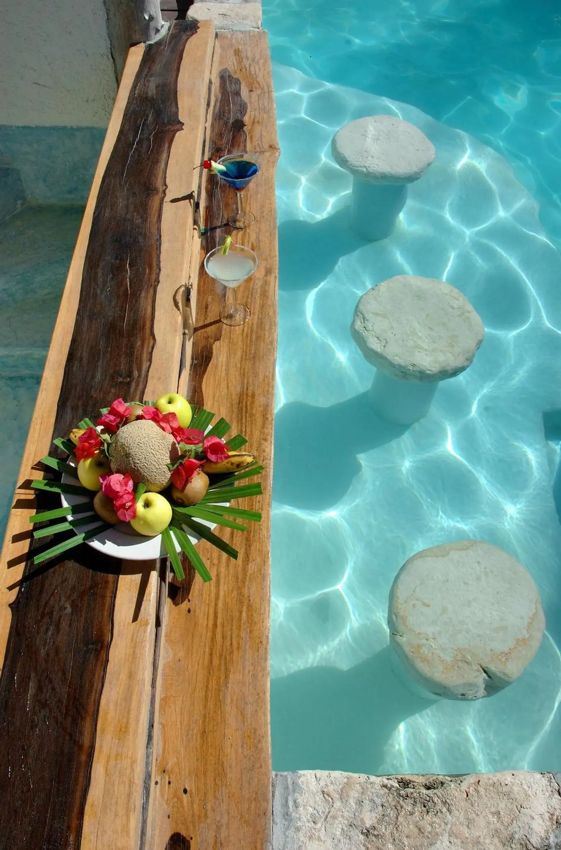 Pool view in Holbox by Xaloc Pool view in Holbox by Xaloc