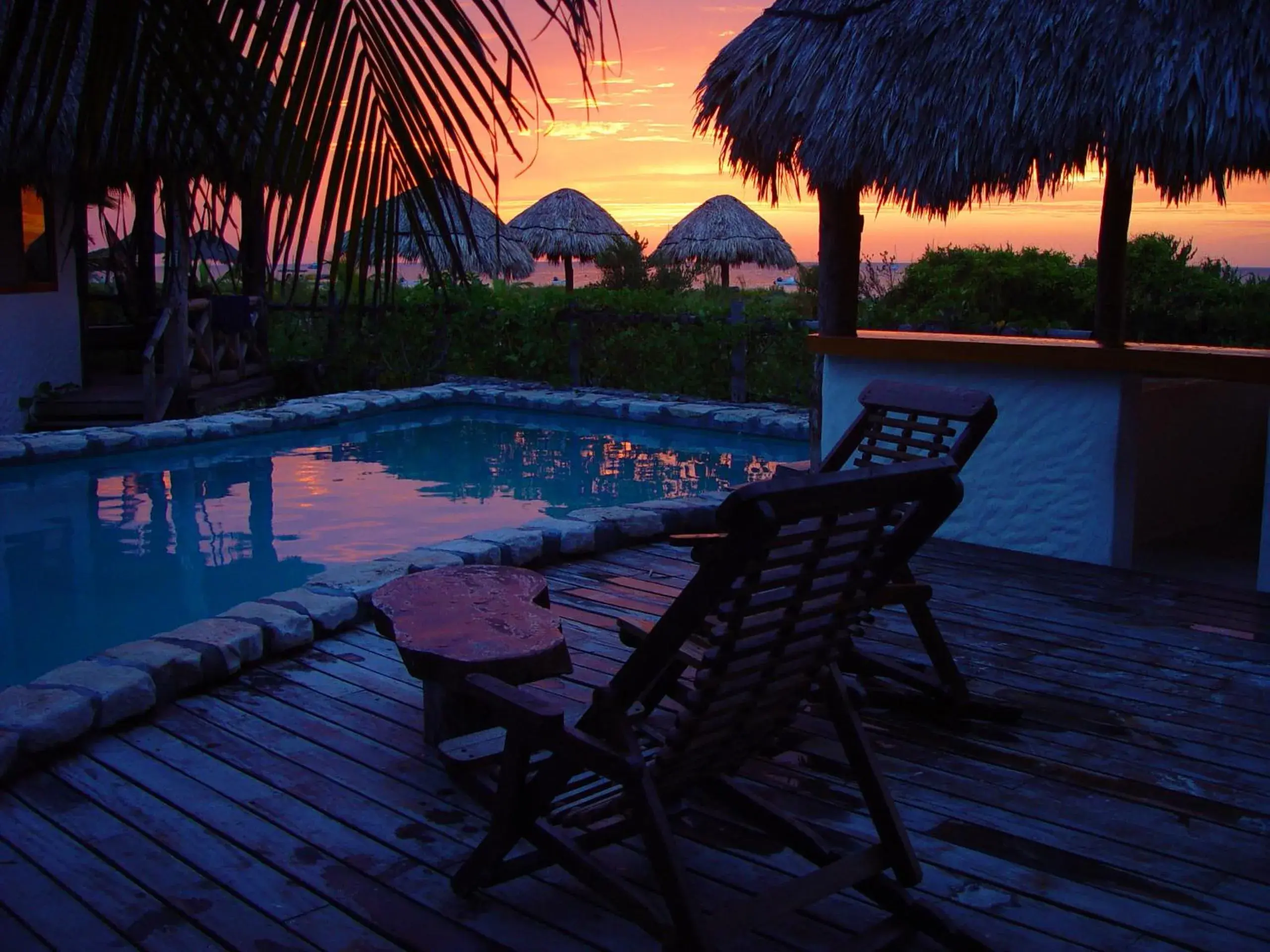 Swimming pool in Holbox by Xaloc Swimming pool in Holbox by Xaloc