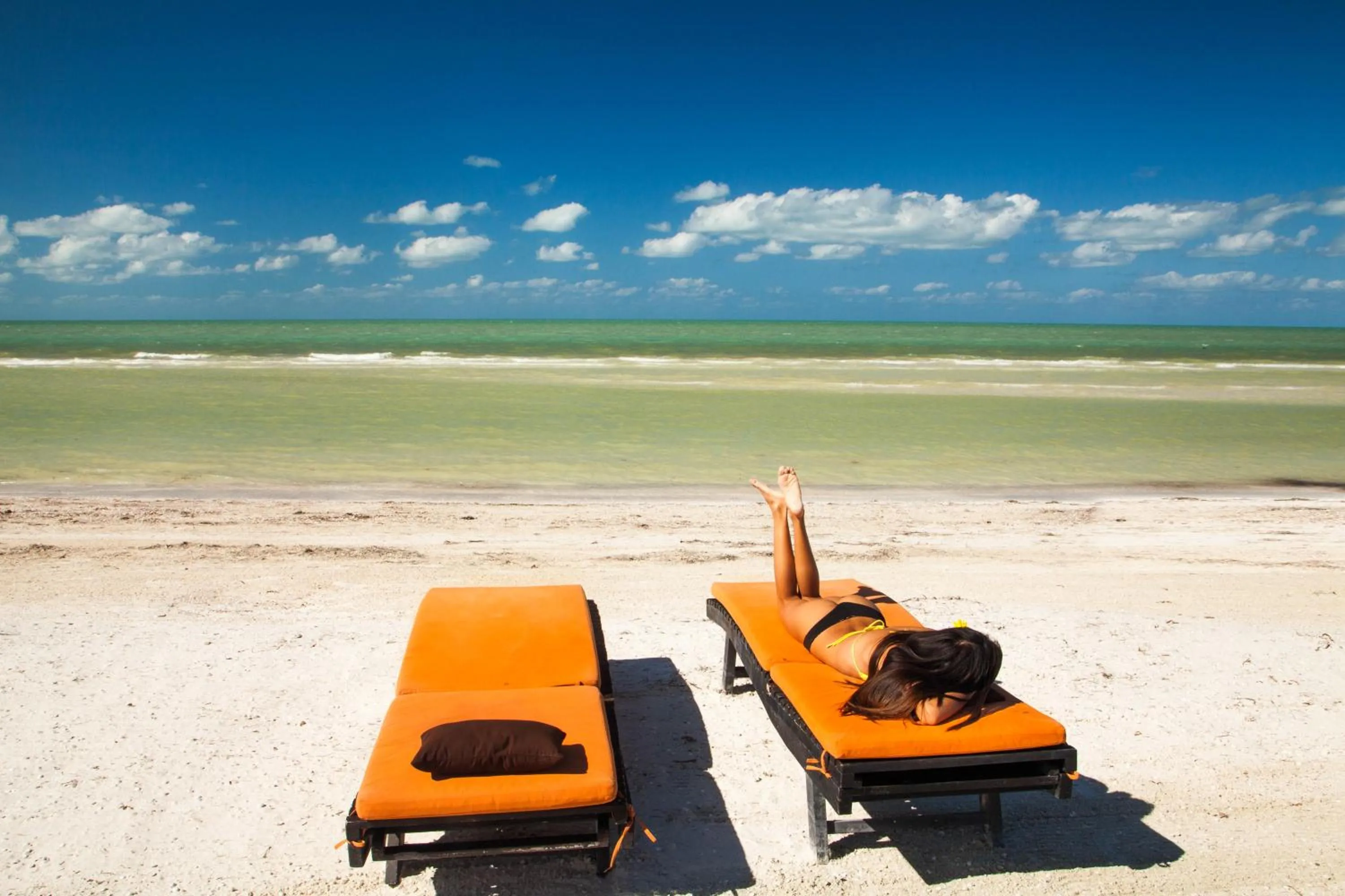 Beach in Holbox by Xaloc