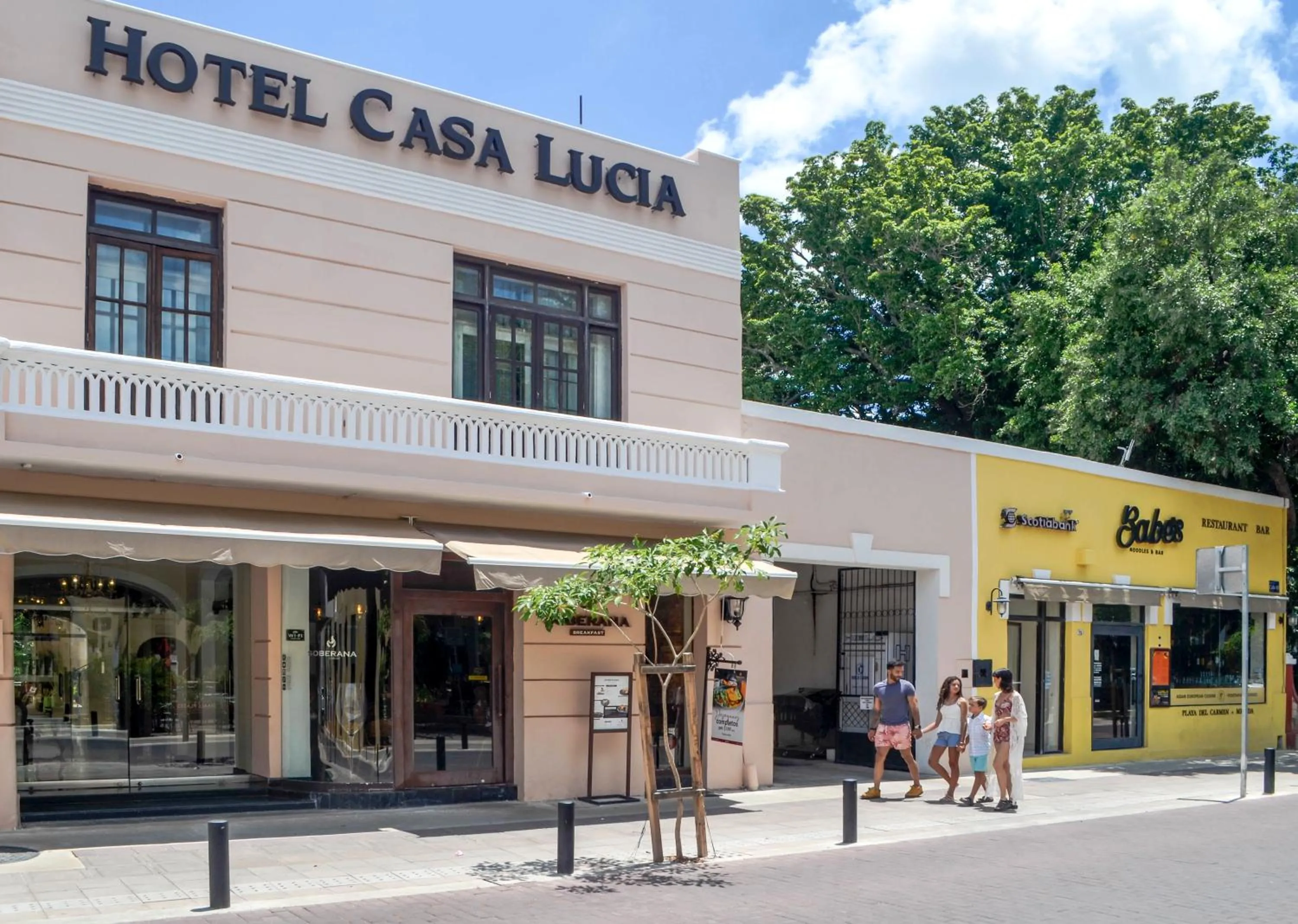 Property building in Casa Lucia Hotel Boutique