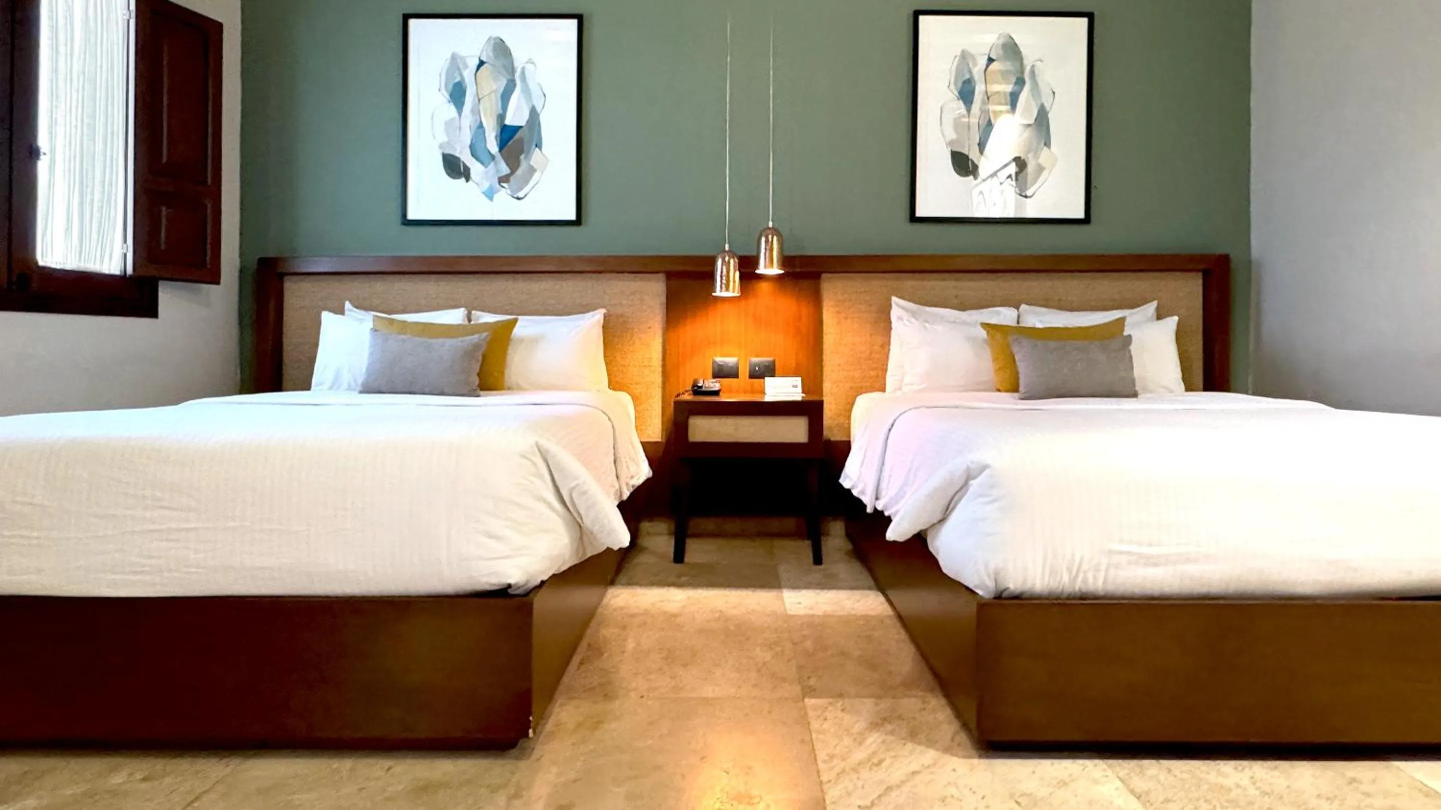 Bed in Casa Lucia Hotel Boutique