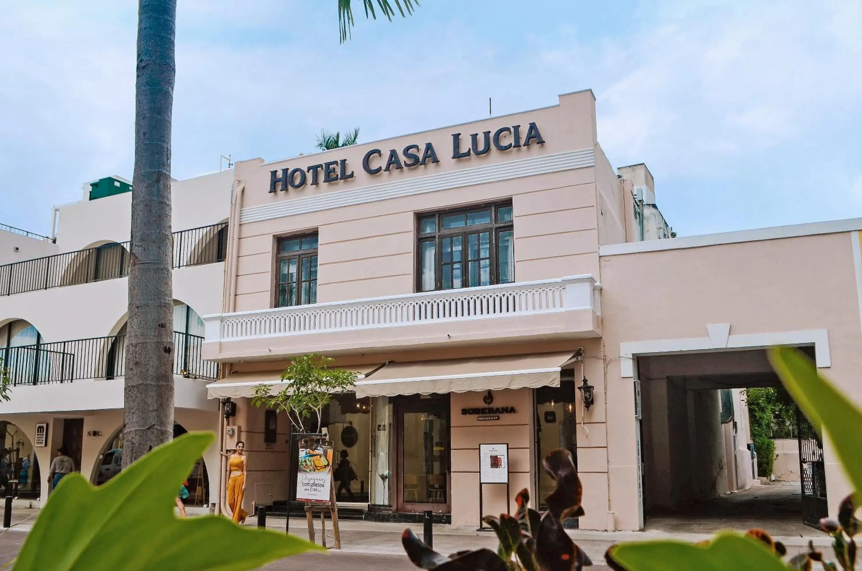 Property building in Casa Lucia Hotel Boutique Property building in Casa Lucia Hotel Boutique