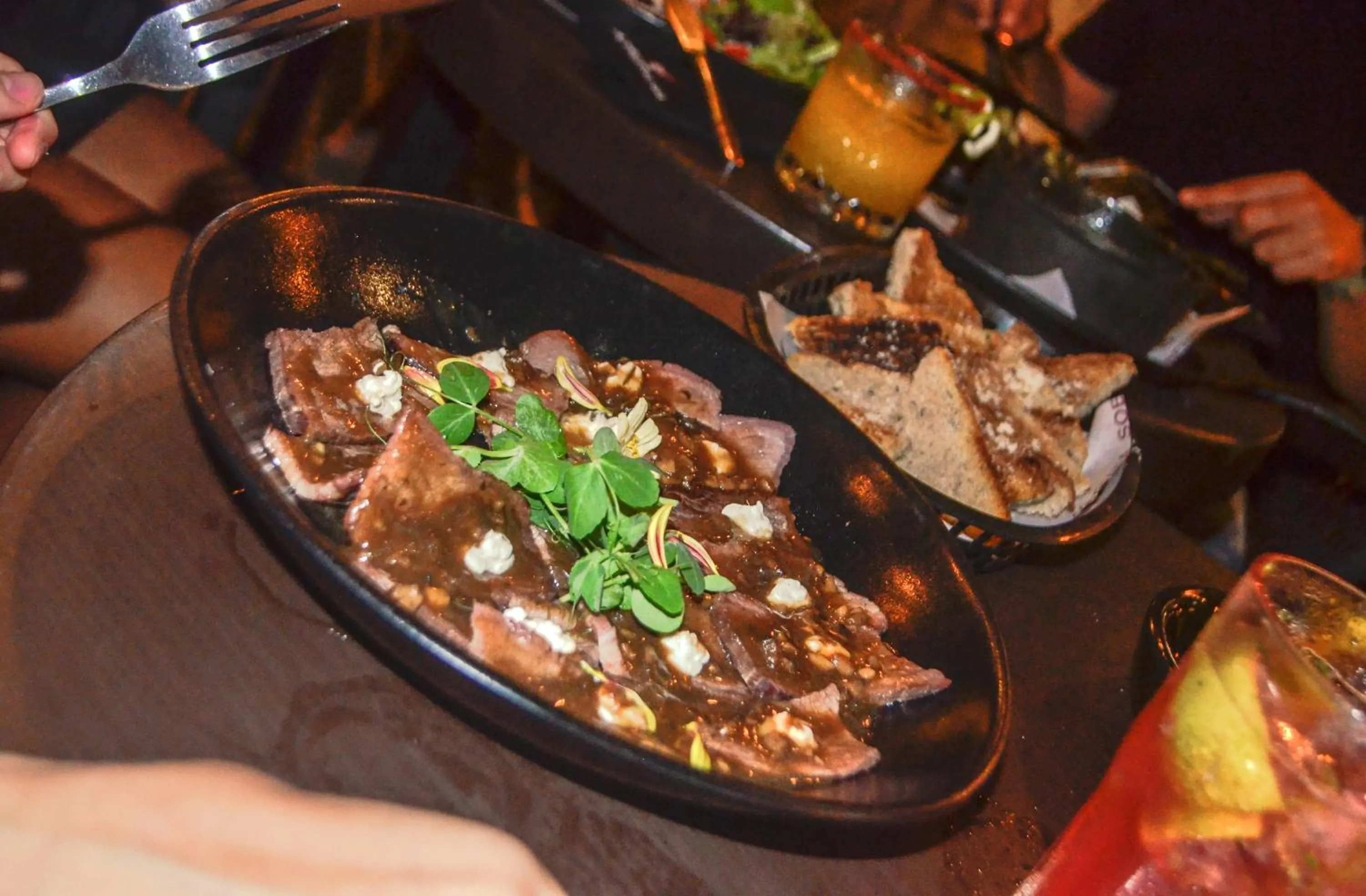 Restaurant/places to eat in Casa Lucia Hotel Boutique