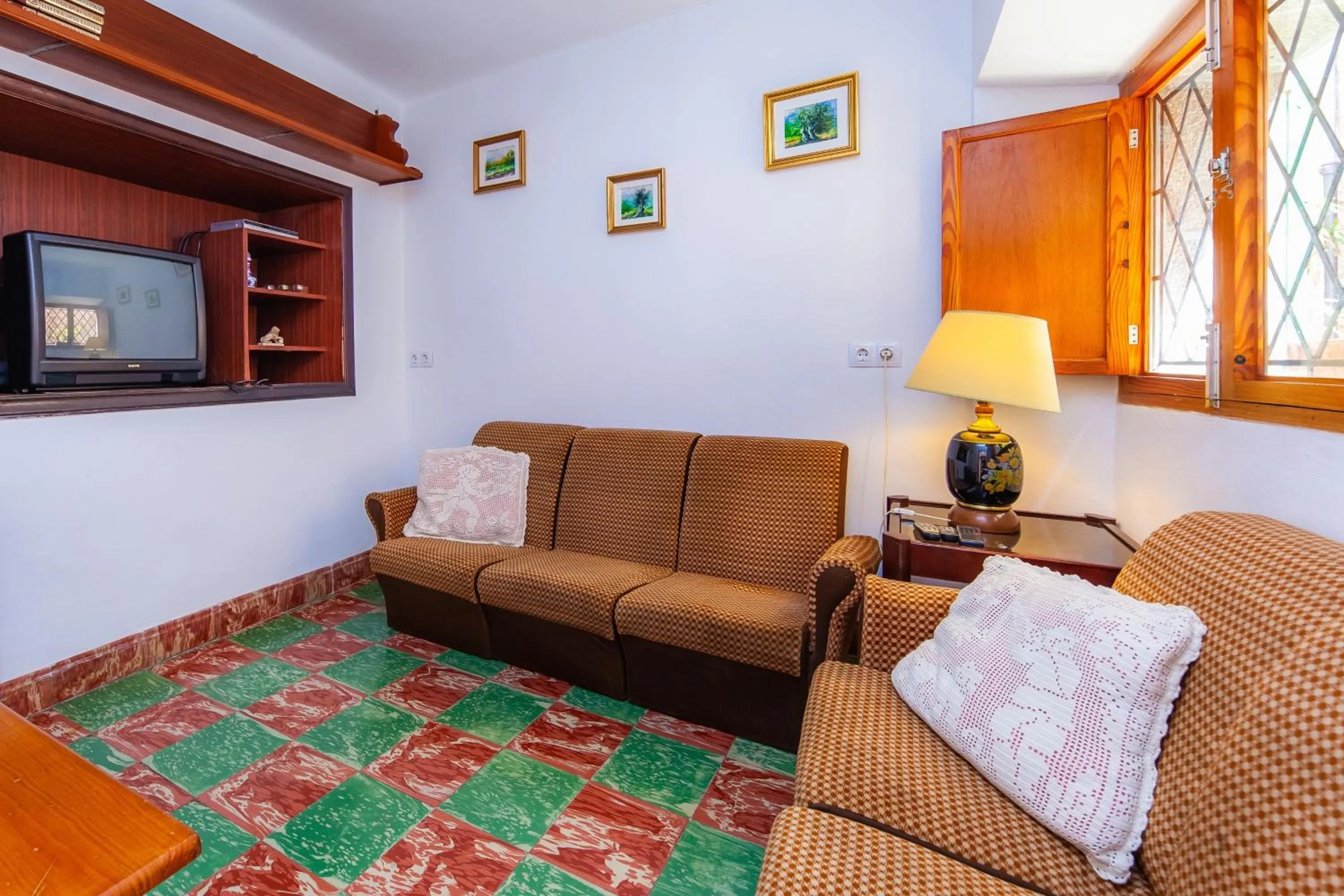 Living room in Can Murons