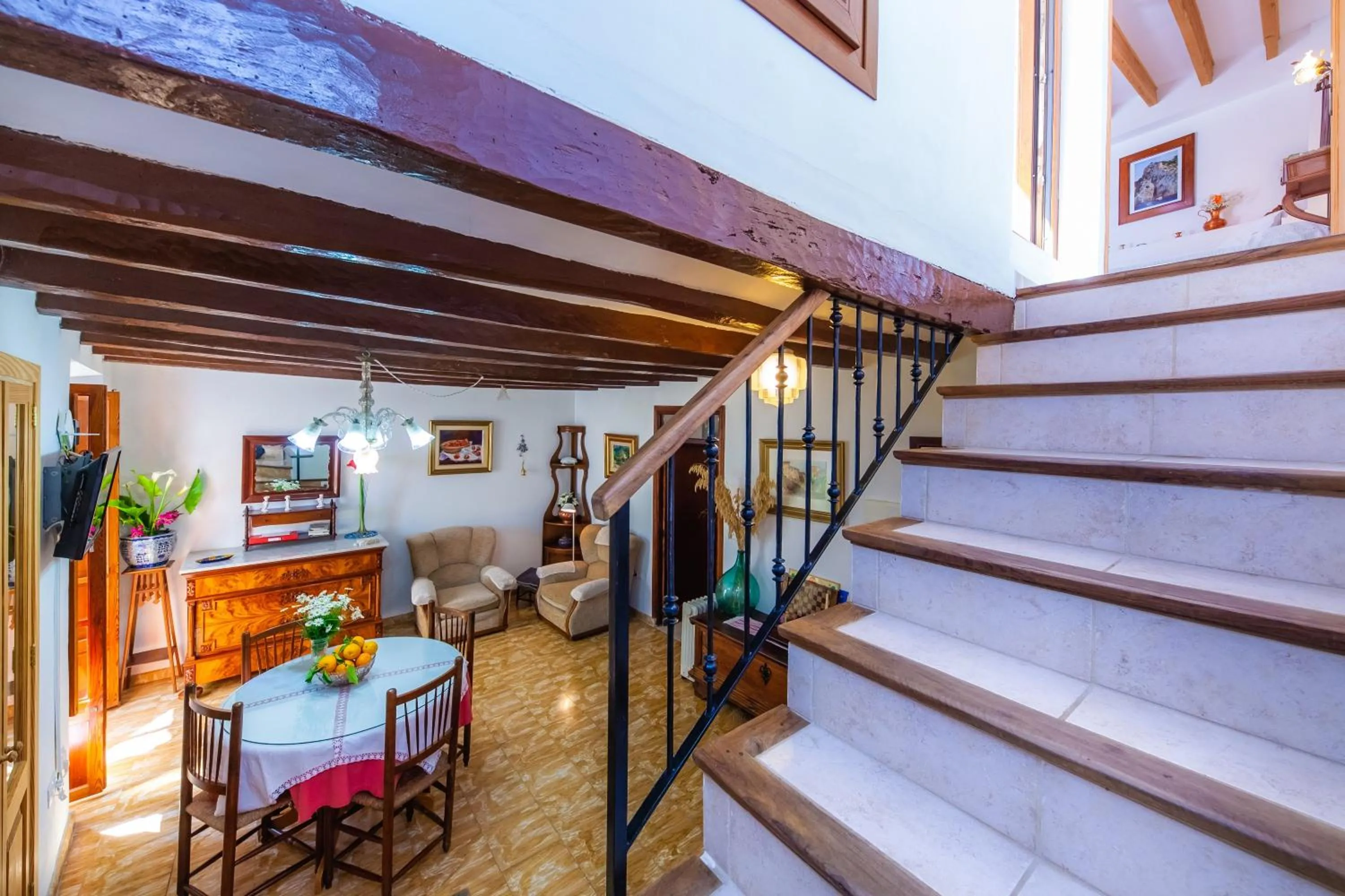 Living room in Can Murons